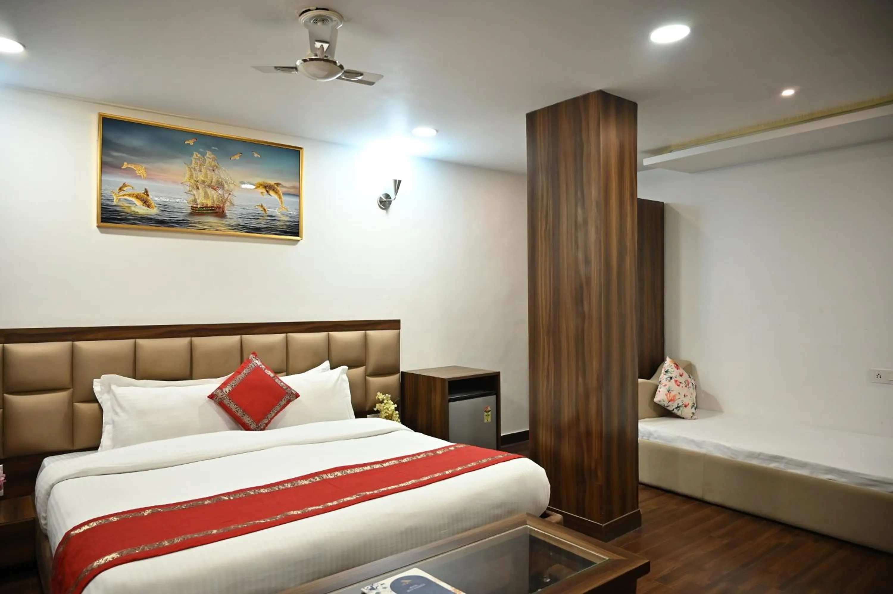 Photo of the whole room, Bed in The Hoften Blue Magnets, Dalhousie