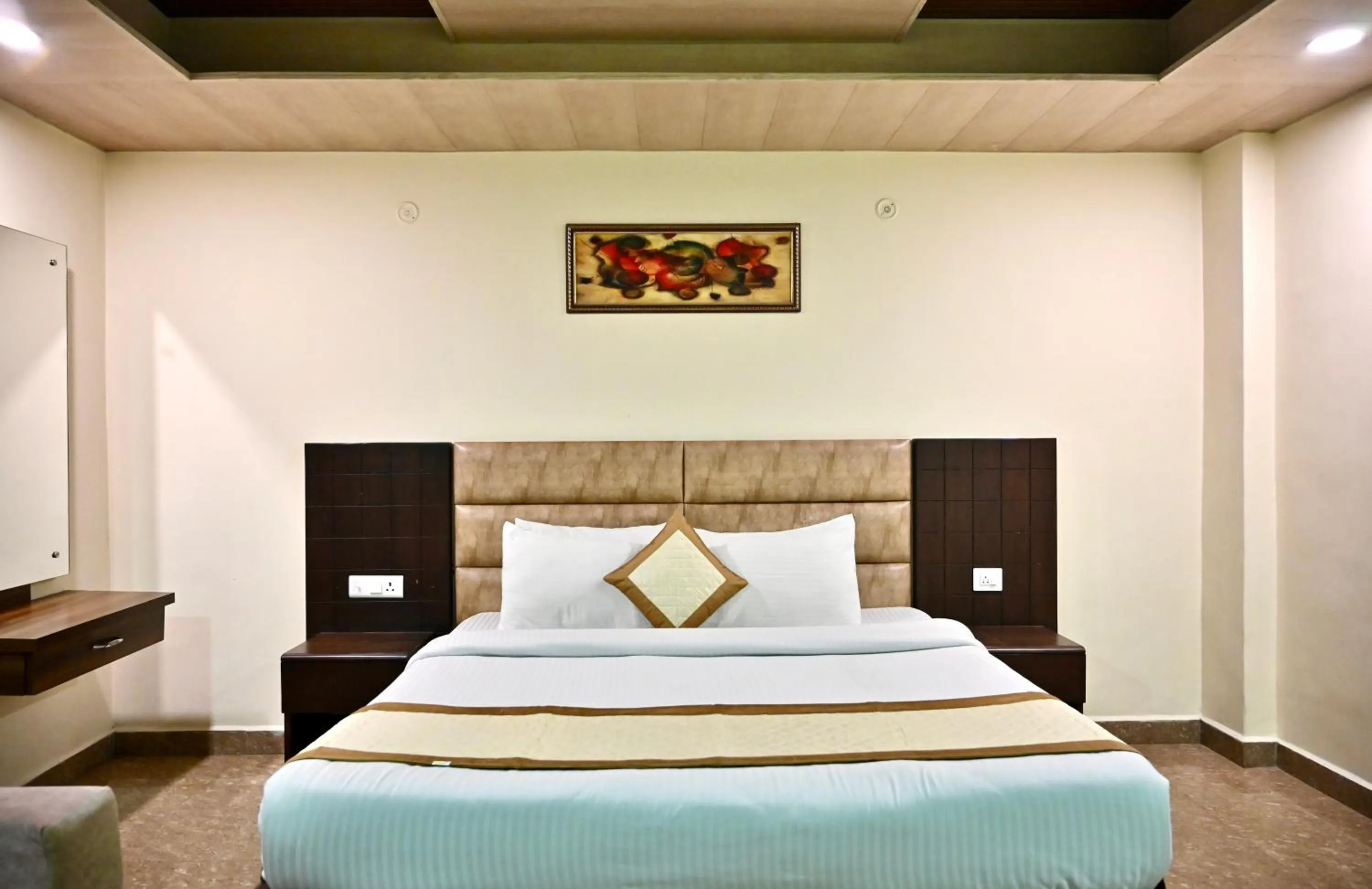 Bed in The Hoften Blue Magnets, Dalhousie