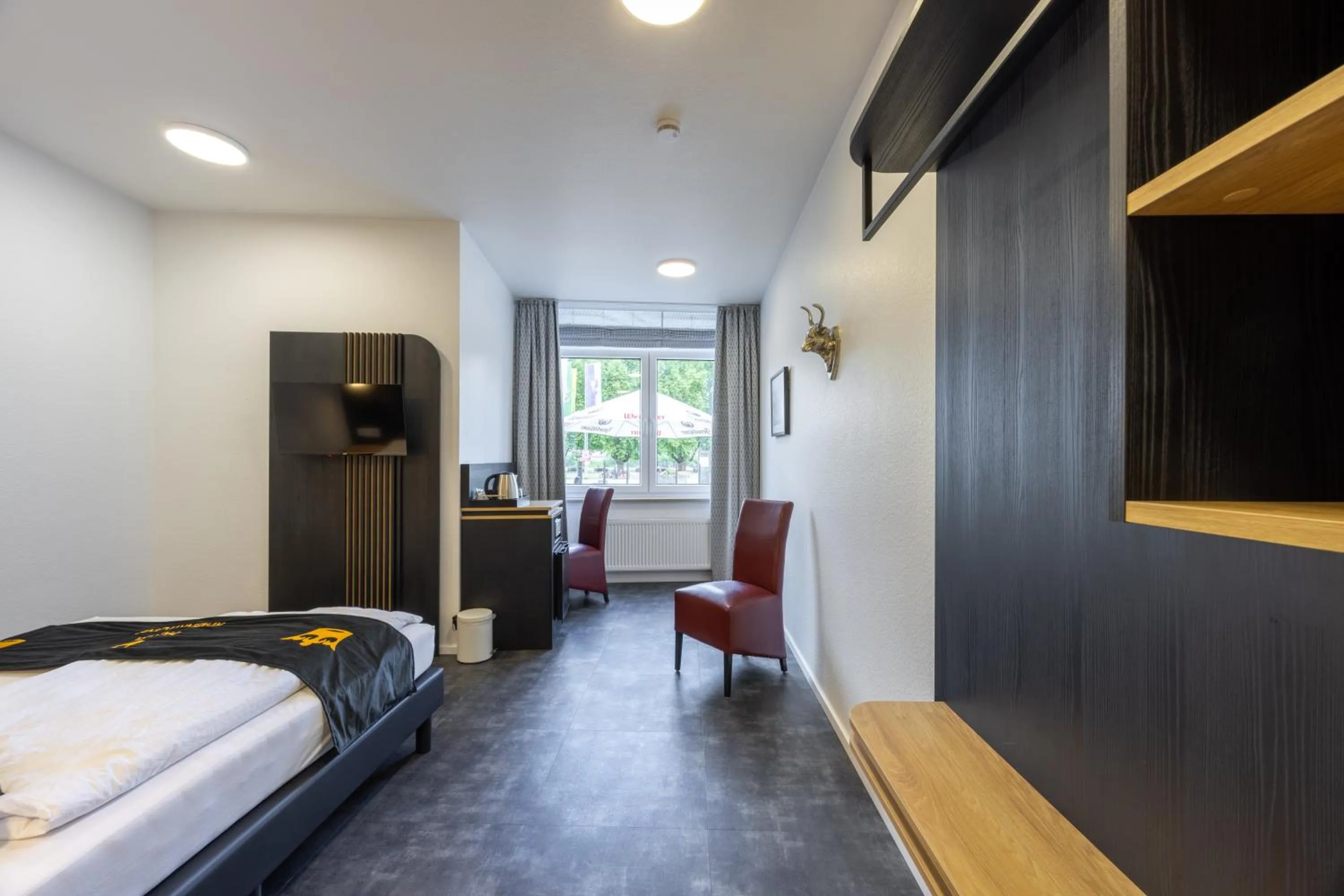 Bedroom, Bed in Panorama Hotel Rheinkrone