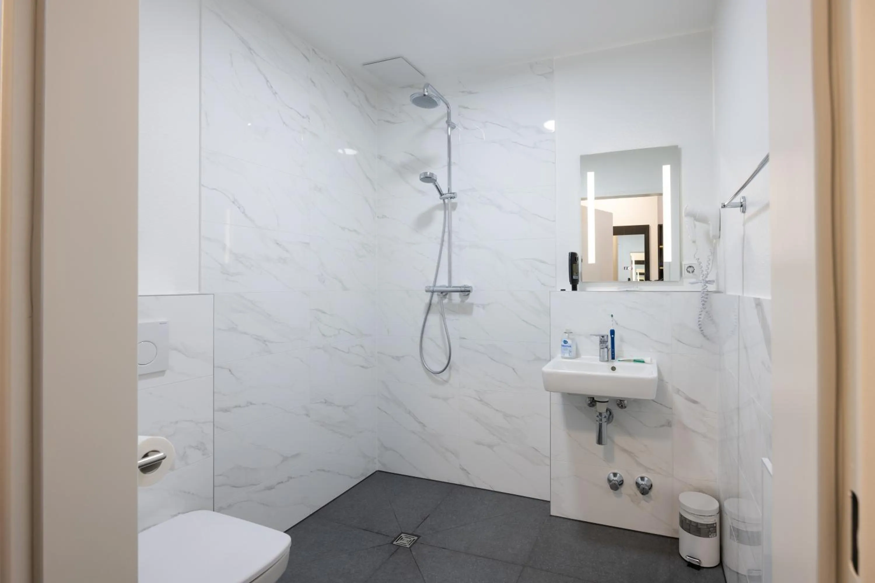 Bathroom in Panorama Hotel Rheinkrone