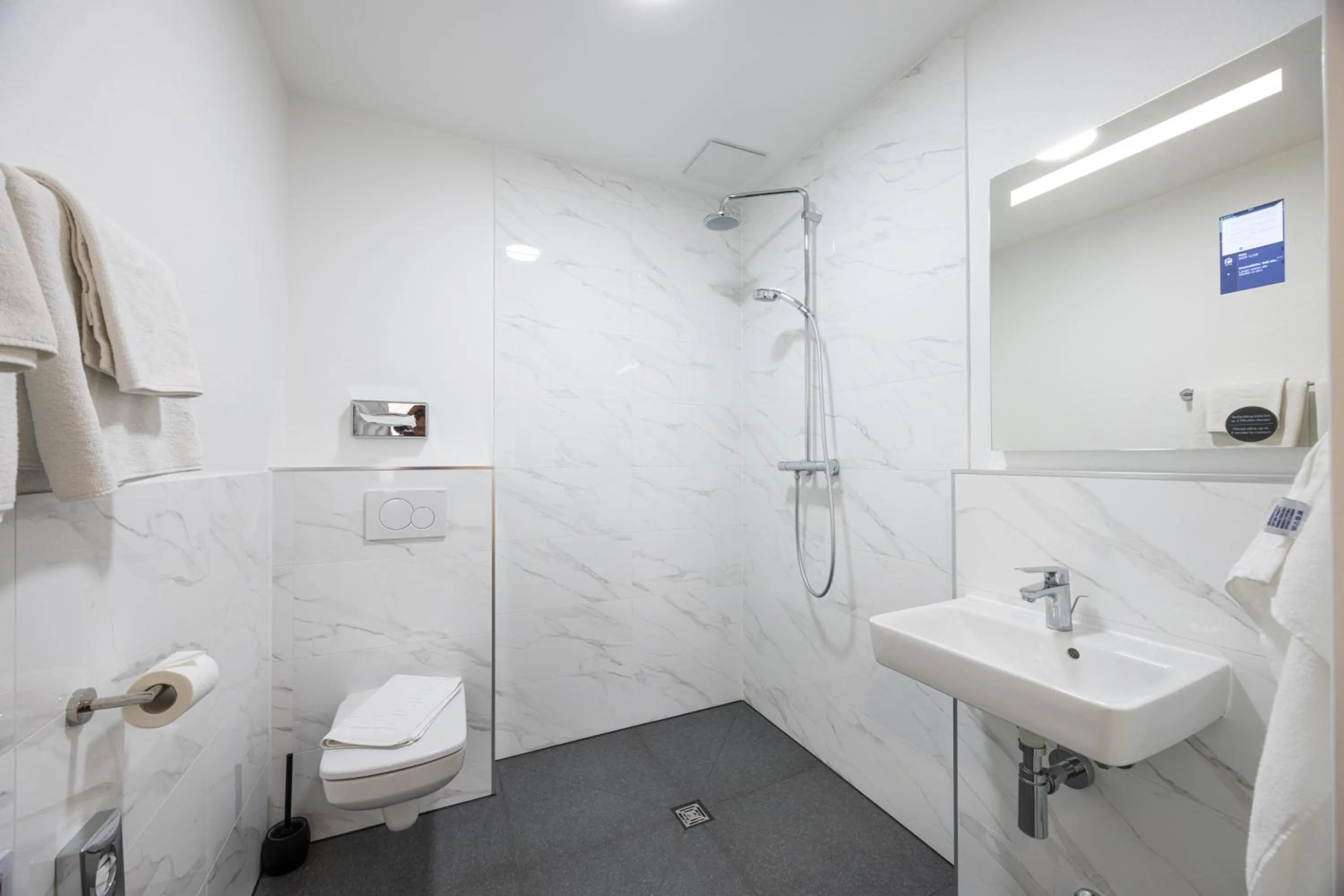 Bathroom in Panorama Hotel Rheinkrone