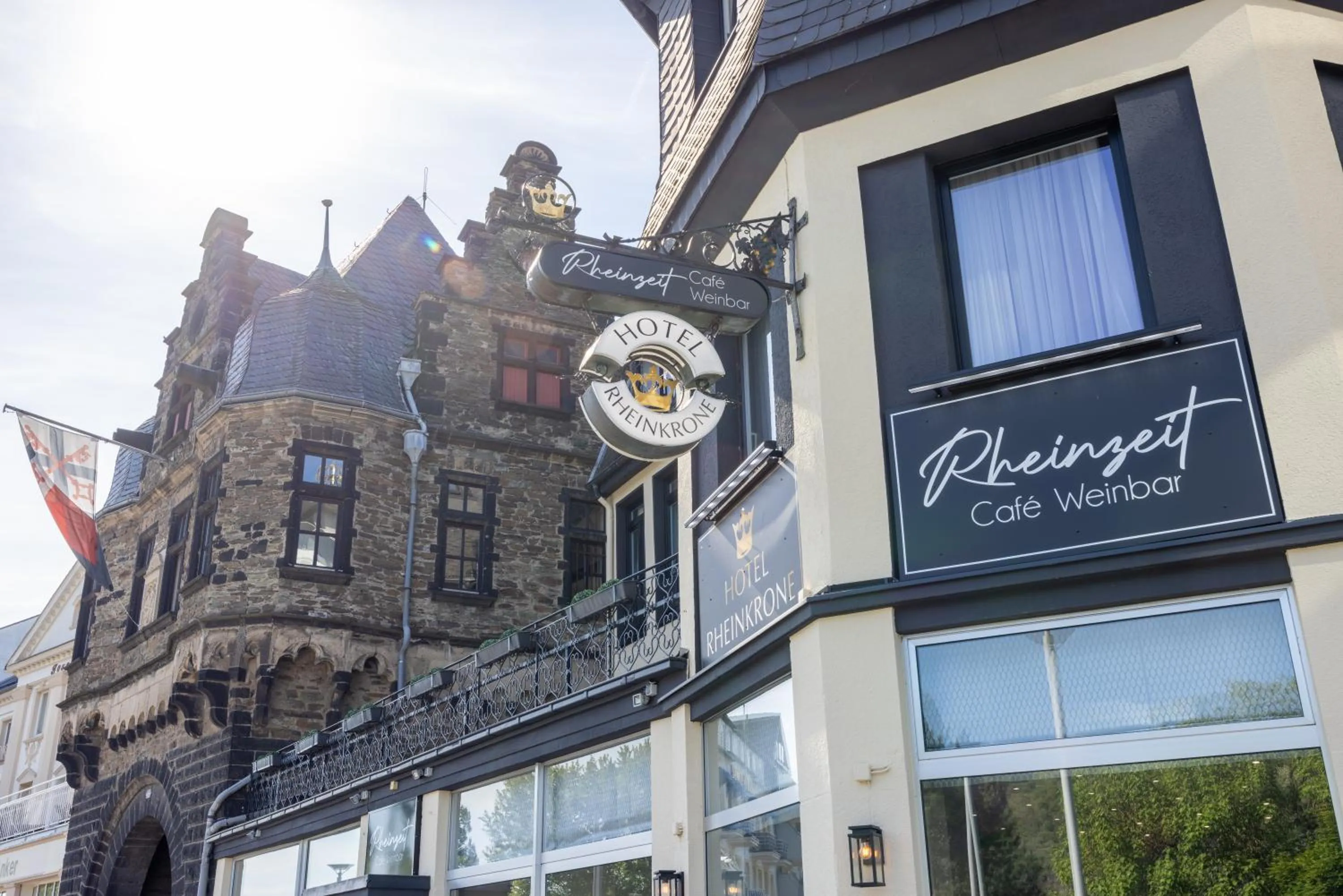 Property logo or sign in Panorama Hotel Rheinkrone