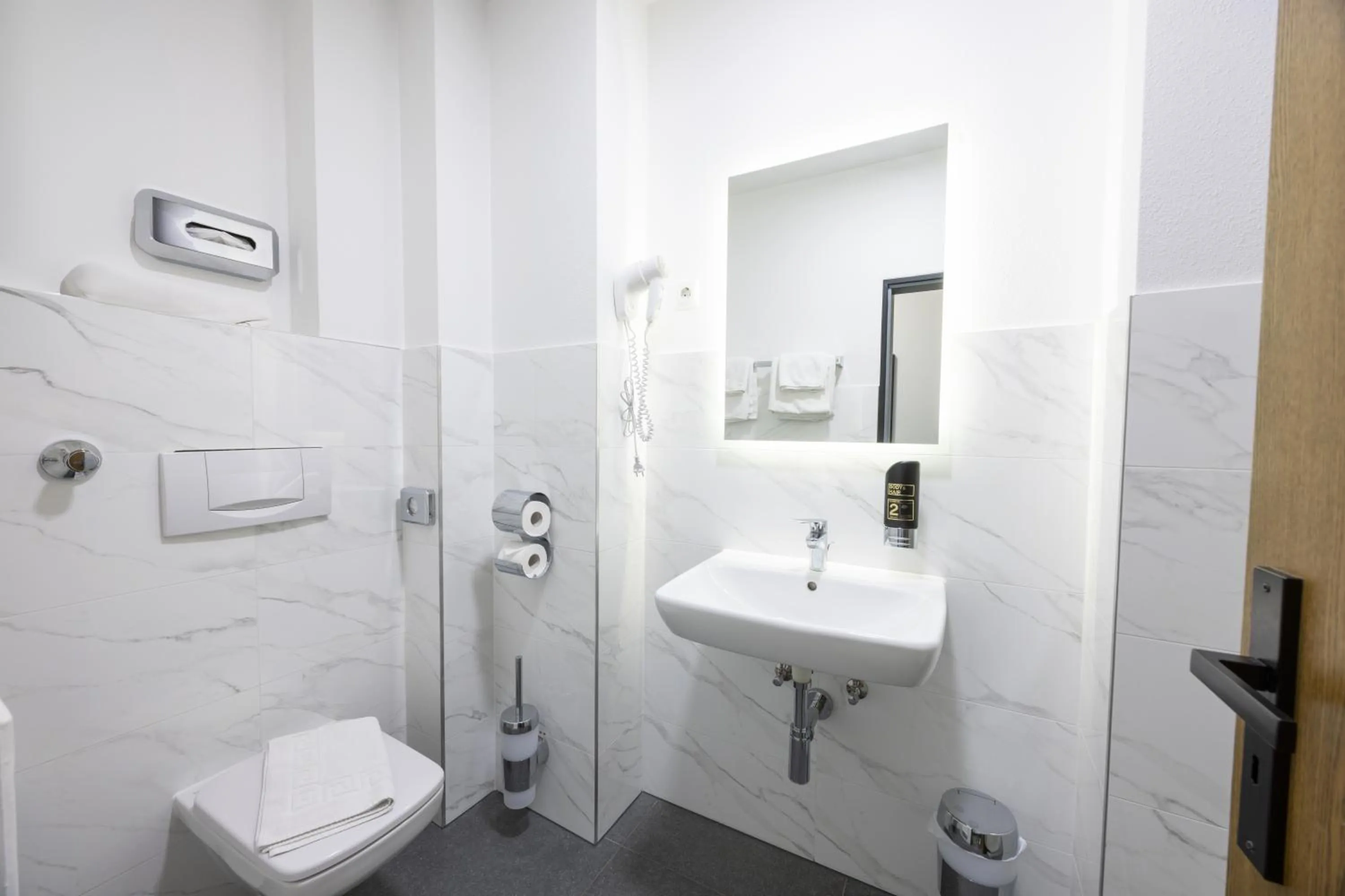 Bathroom in Panorama Hotel Rheinkrone