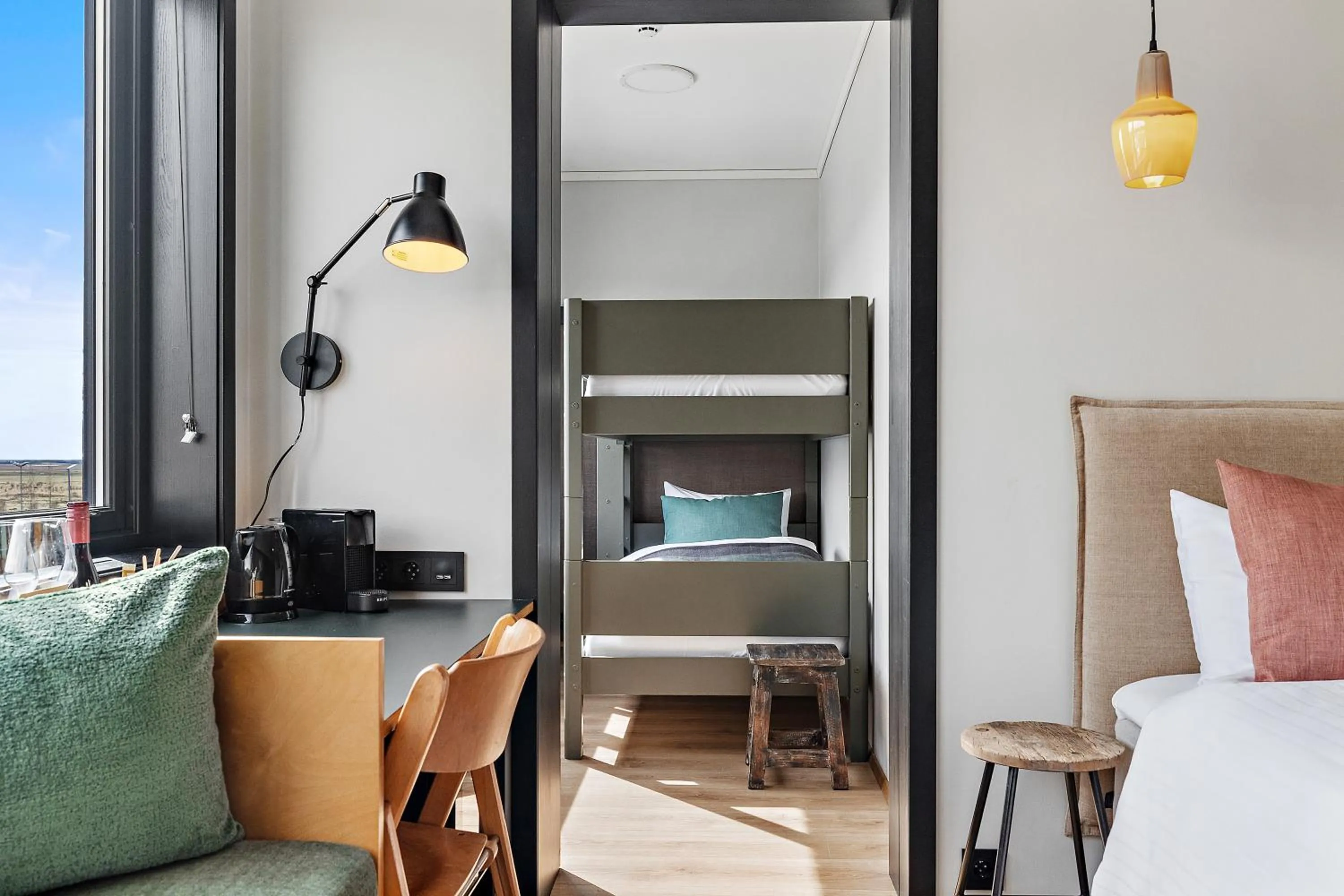 Bed in The Greenhouse Hotel