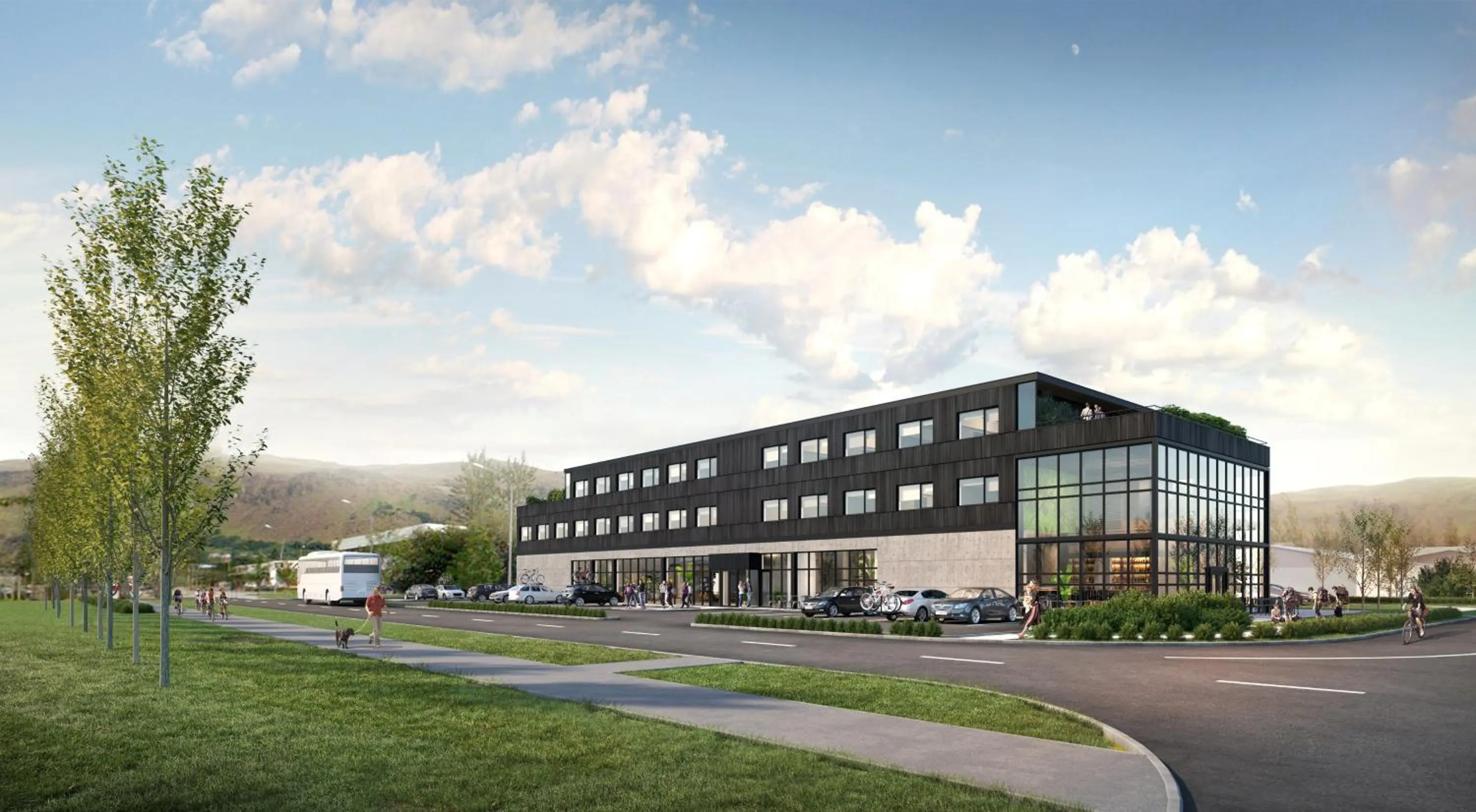 Property building in The Greenhouse Hotel