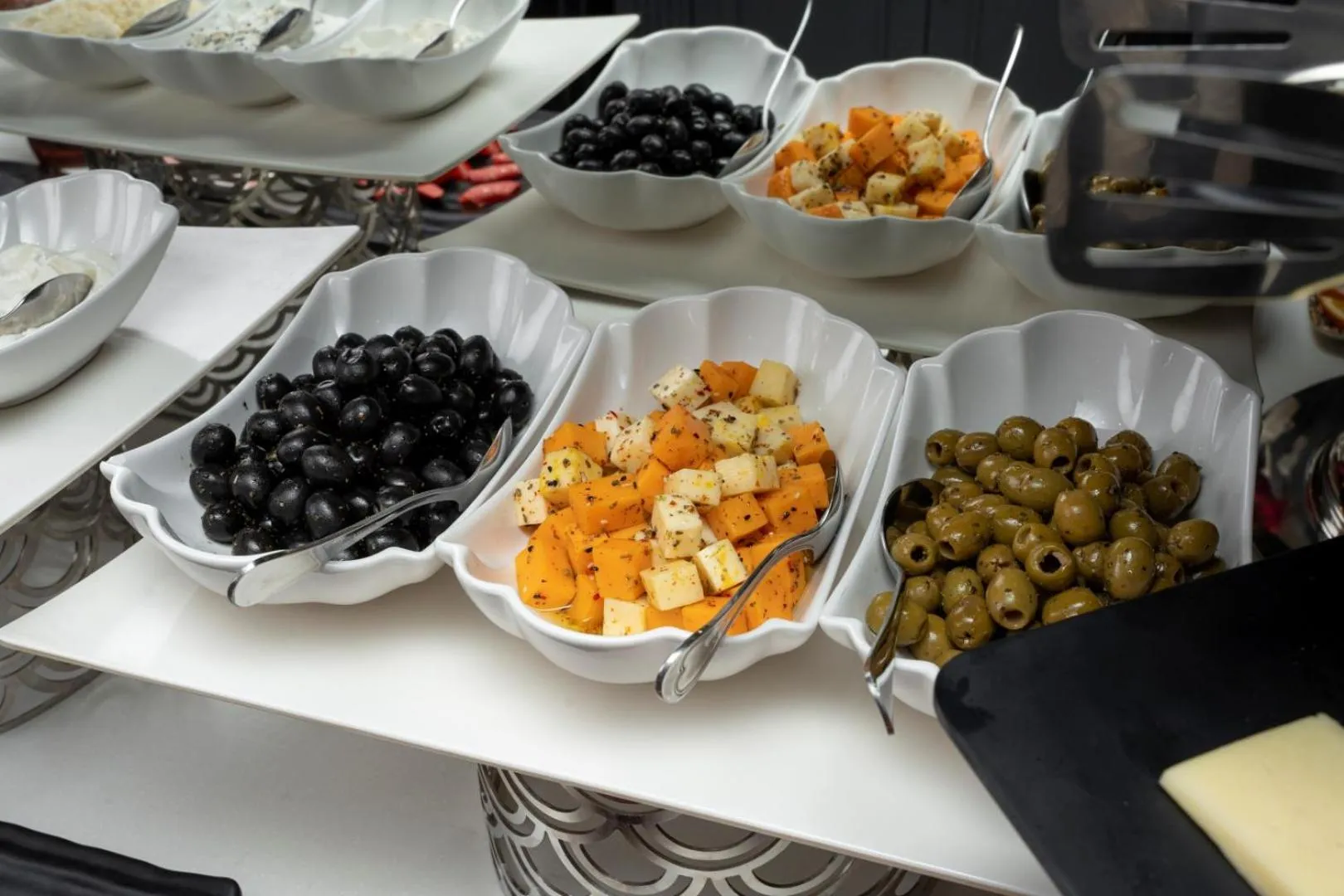 Buffet breakfast in Port Rivoli Hotel Baku