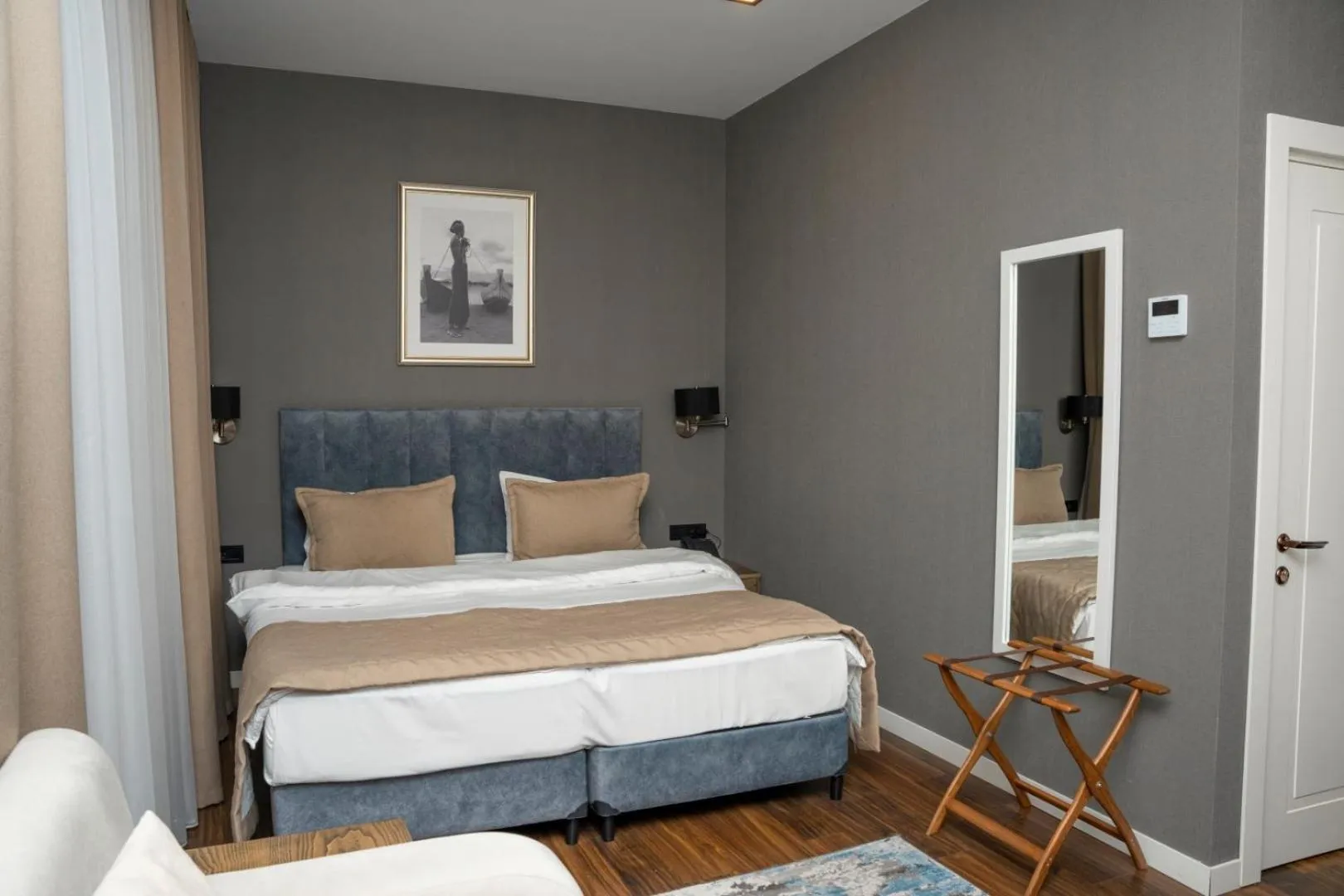 Bed in Port Rivoli Hotel Baku