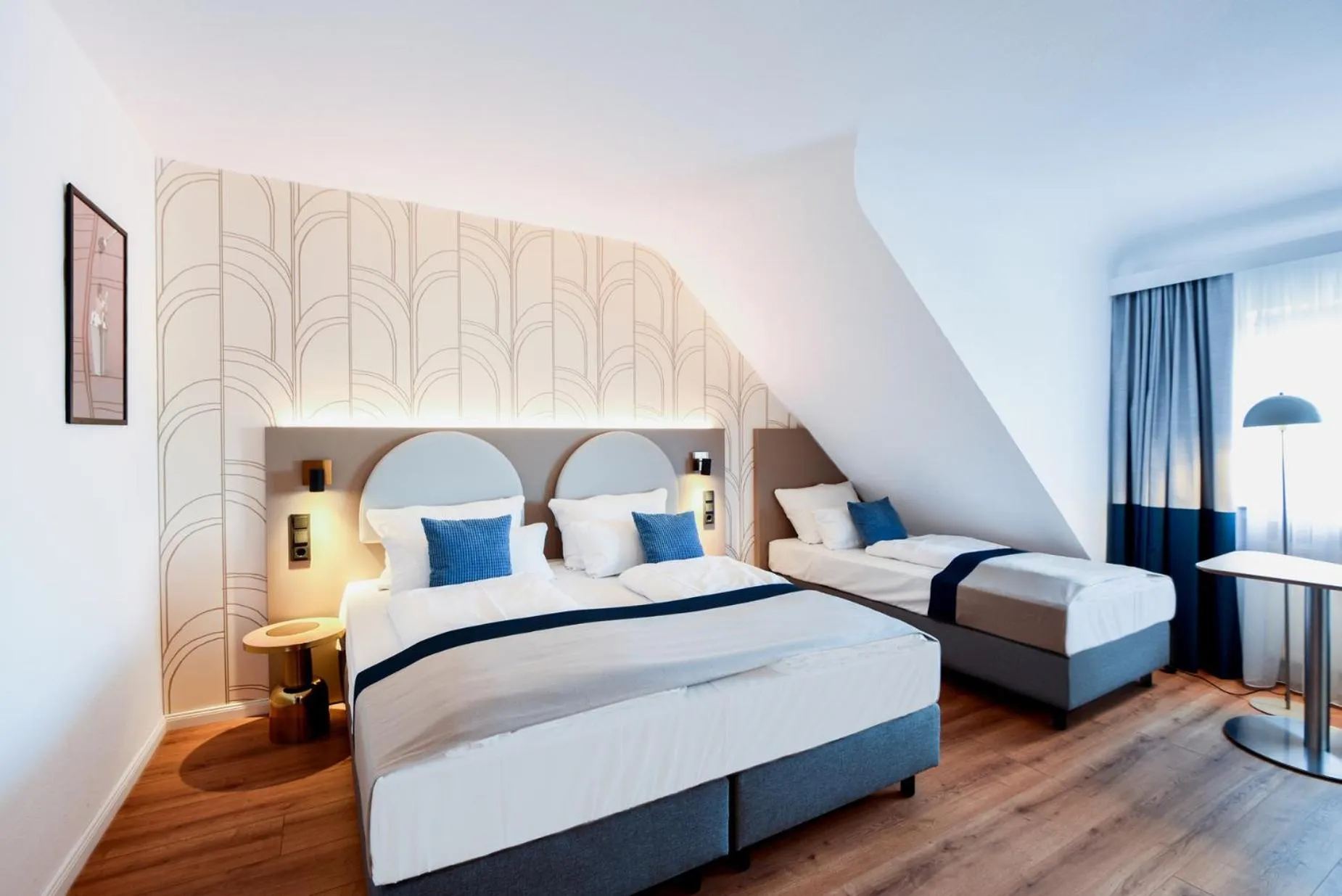 Bedroom, Bed in guestified BARBAROSSA Hotel