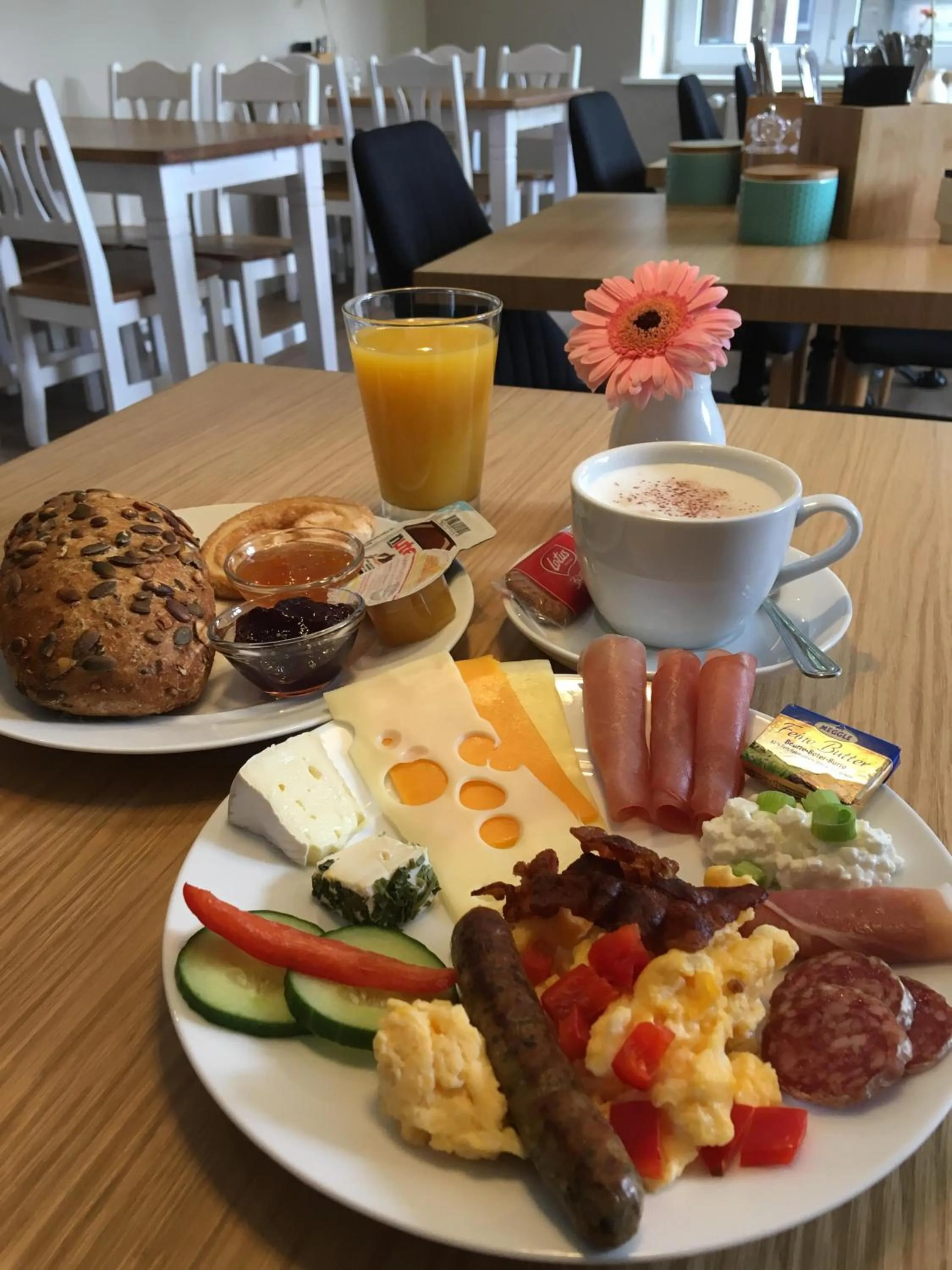 Continental breakfast in guestified BARBAROSSA Hotel