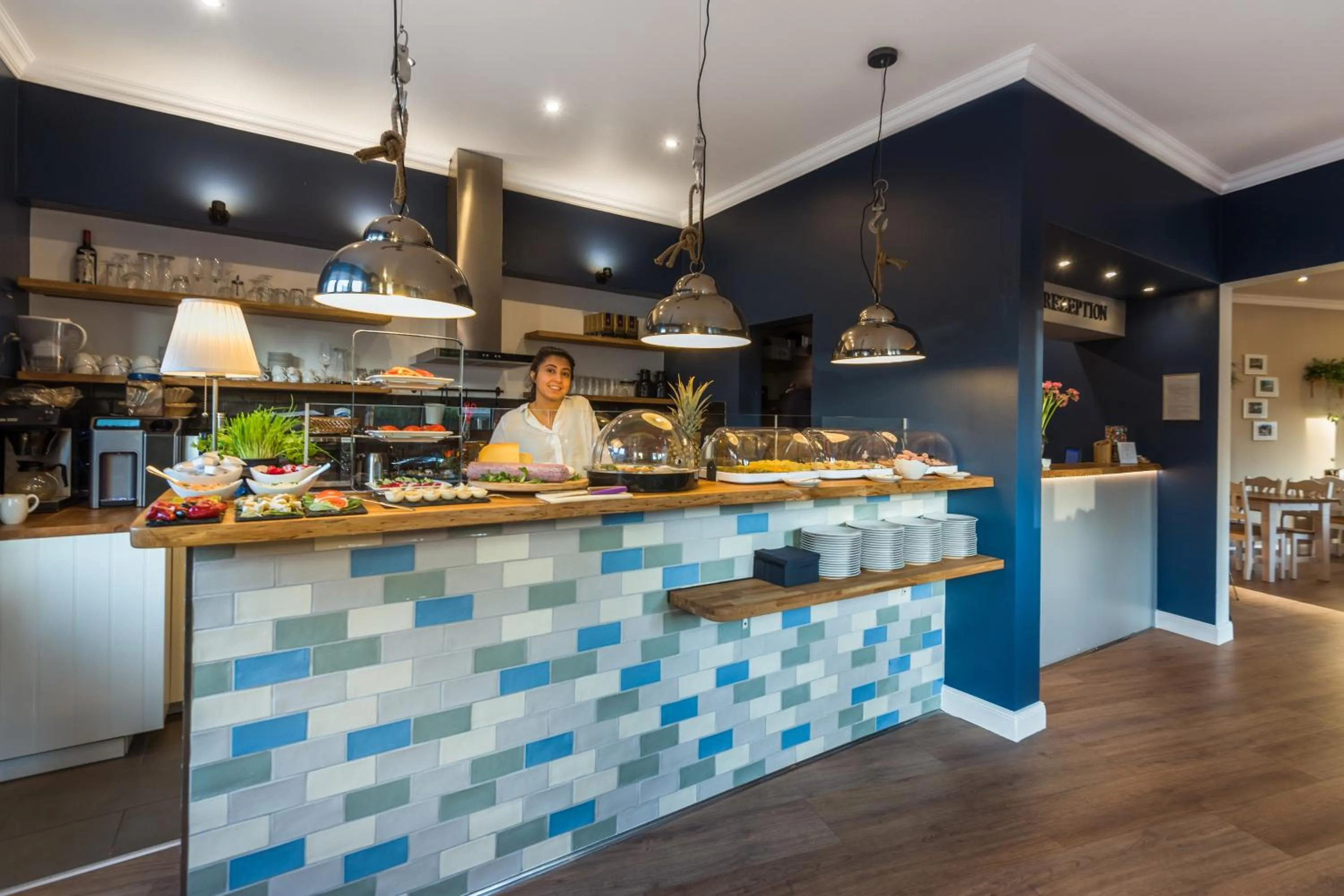 Lobby or reception in guestified BARBAROSSA Hotel