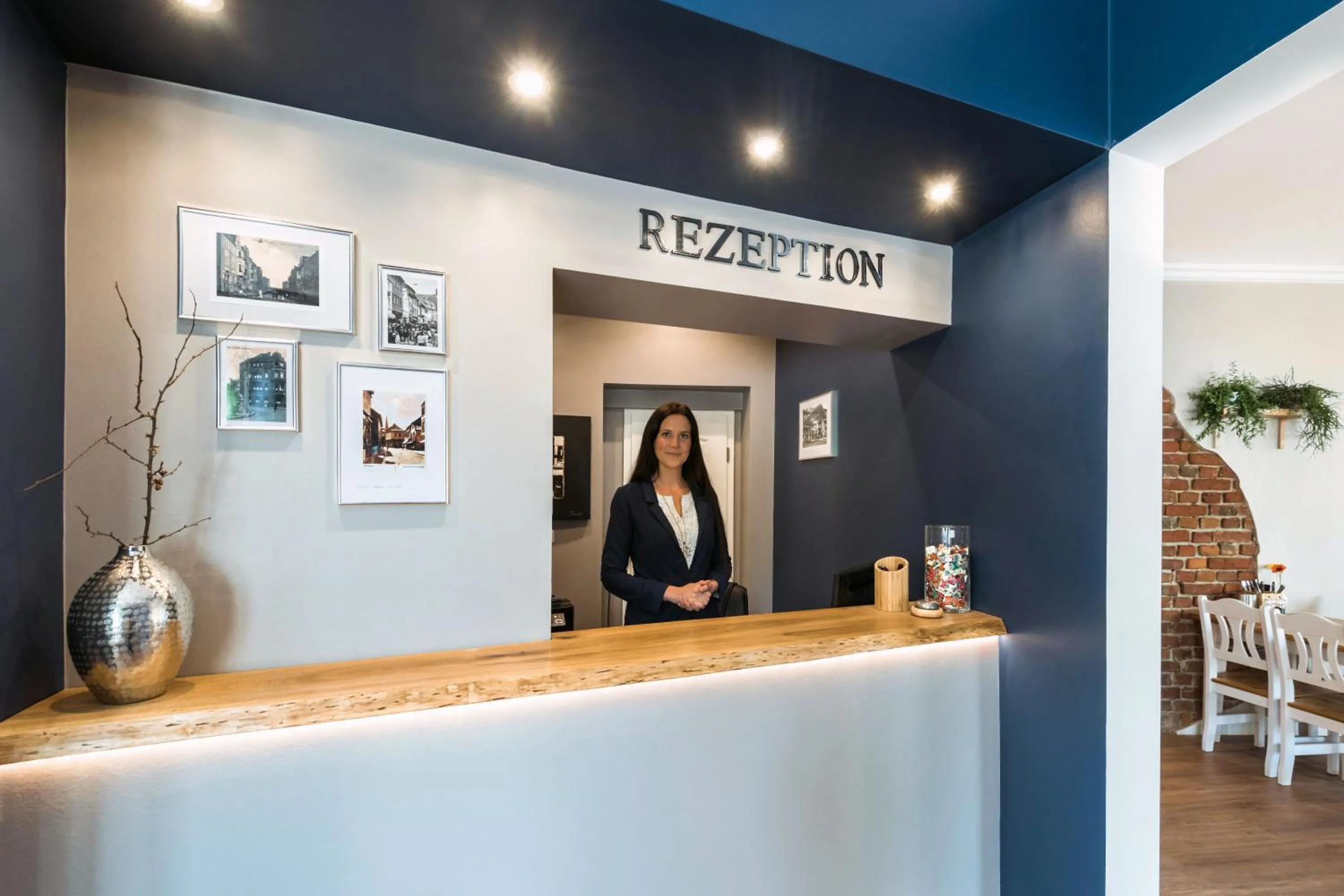 Lobby or reception in guestified BARBAROSSA Hotel