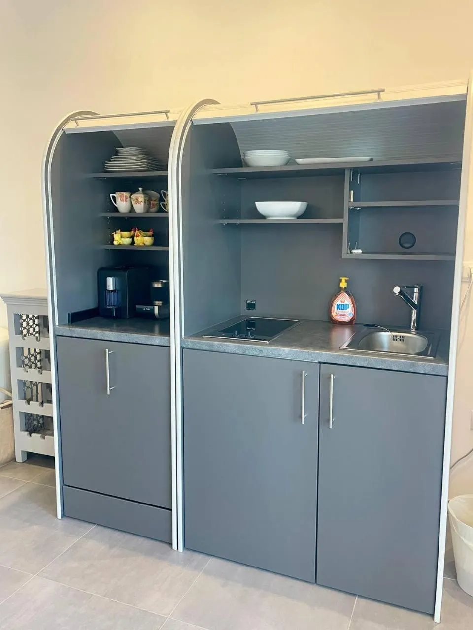 Kitchen or kitchenette in Villa La Perla