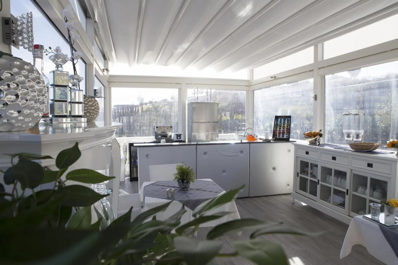 Dining area in Villa La Perla