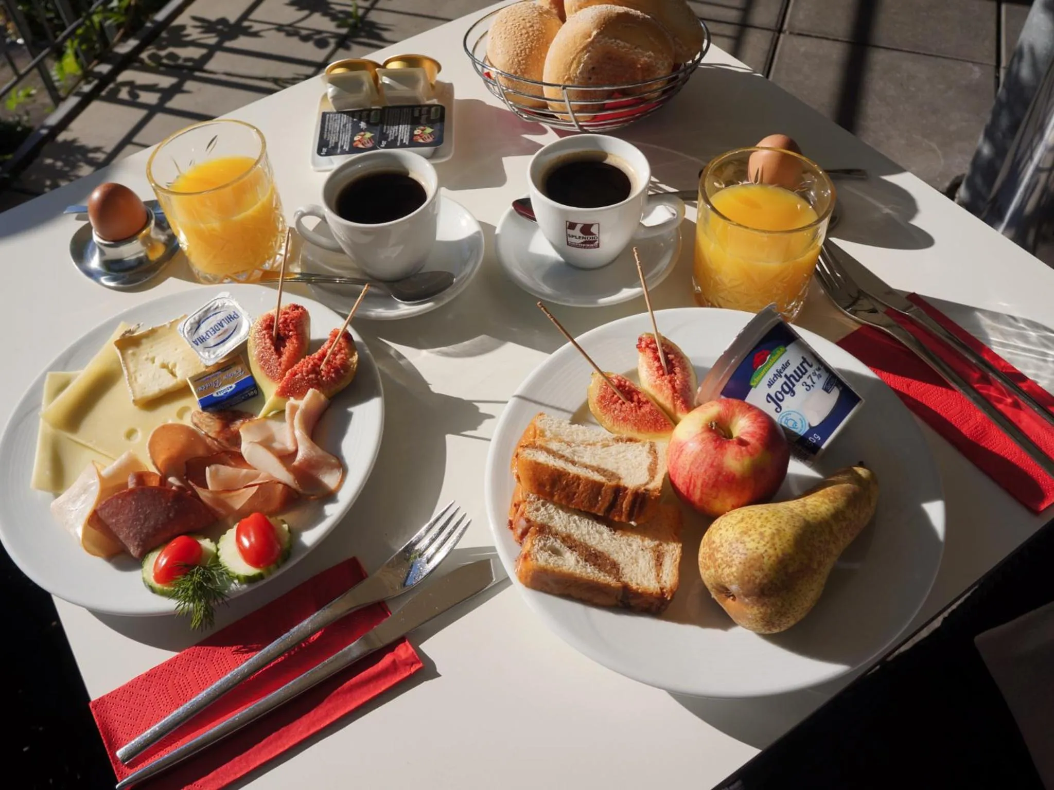 Balcony/Terrace in Eisberg Hotel Schwanen