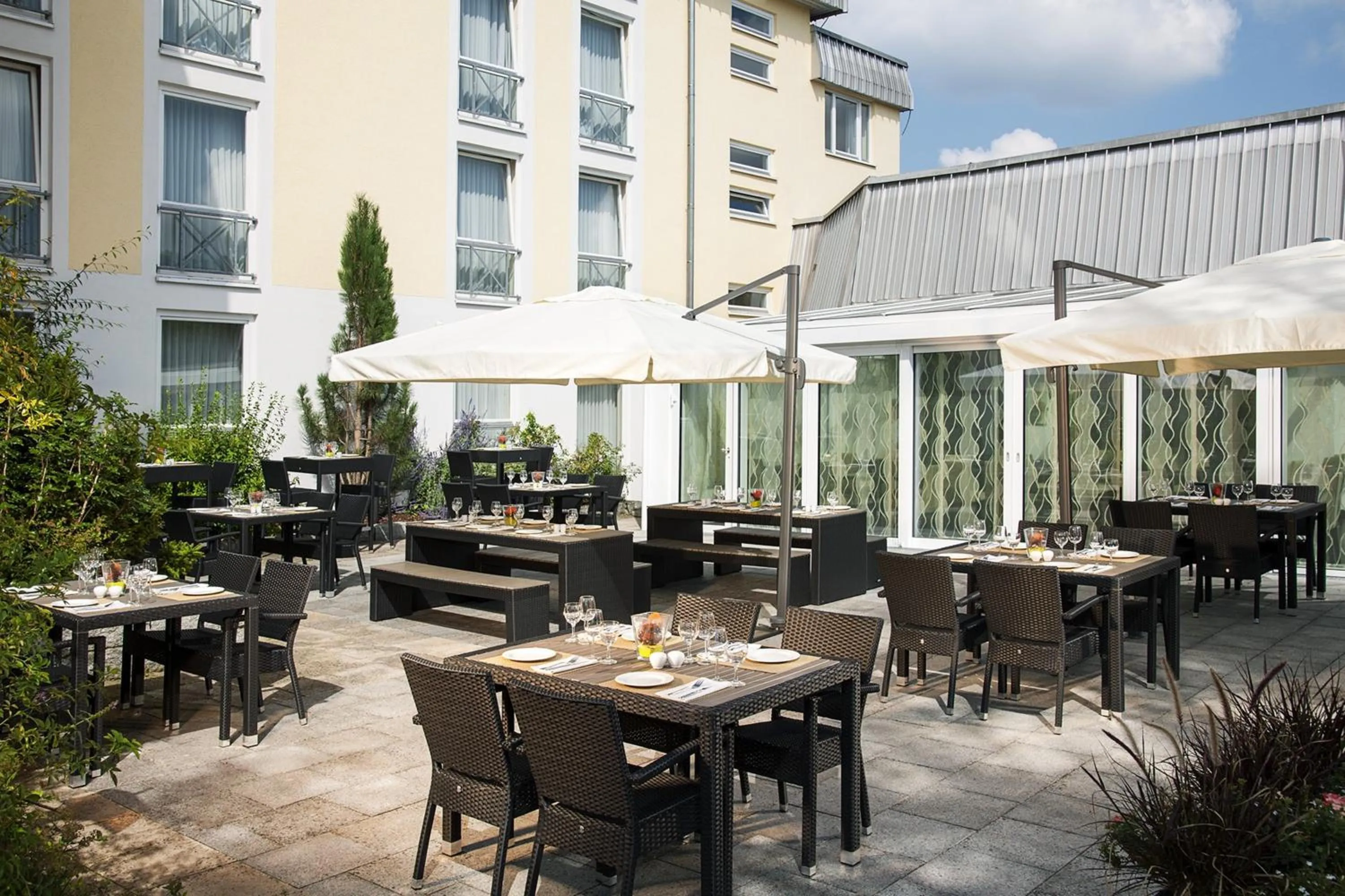 Balcony/Terrace in Taste Hotel Heidenheim