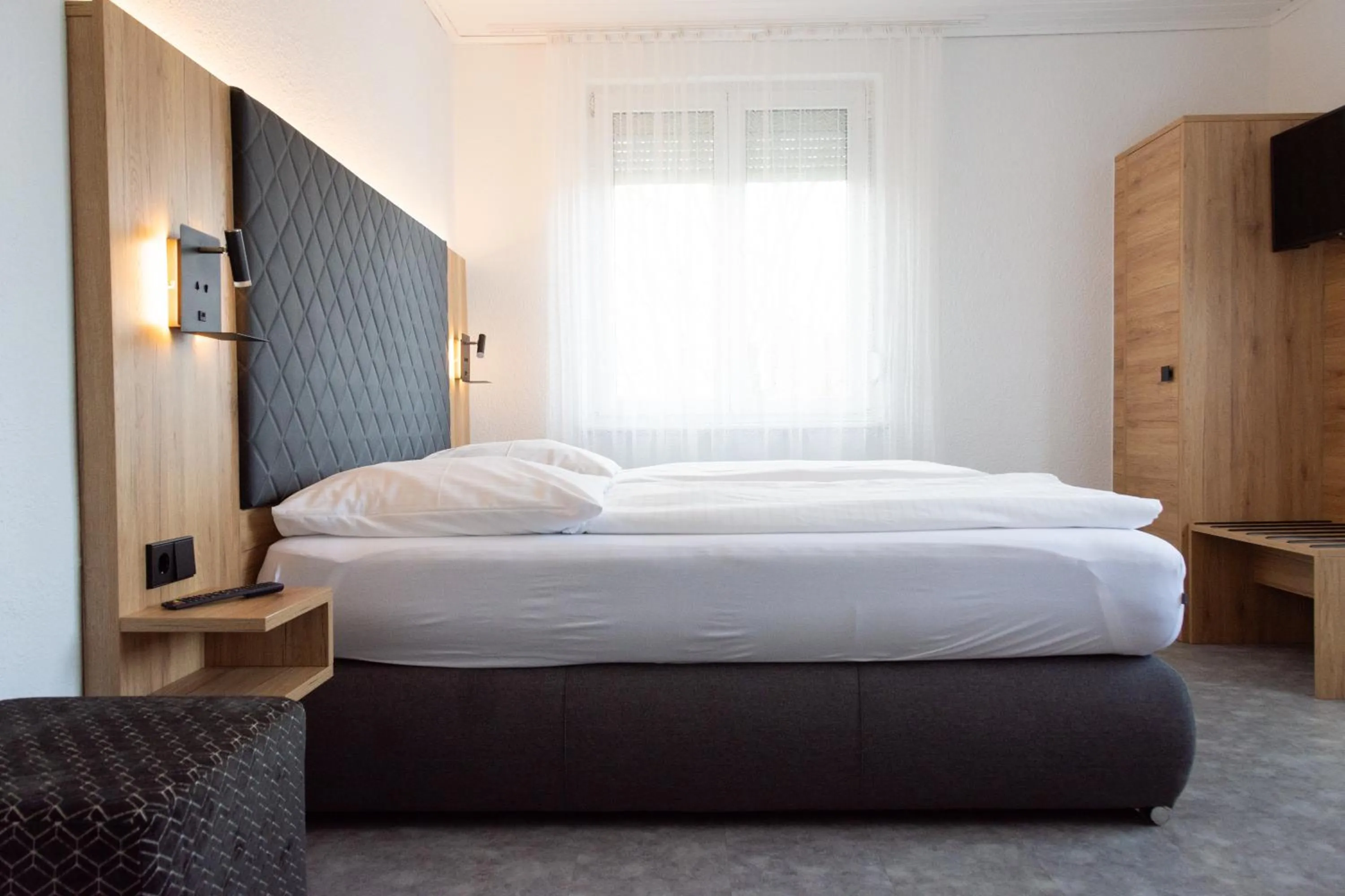 Photo of the whole room, Bed in Cocco-Bello Smart Check-in Hotel