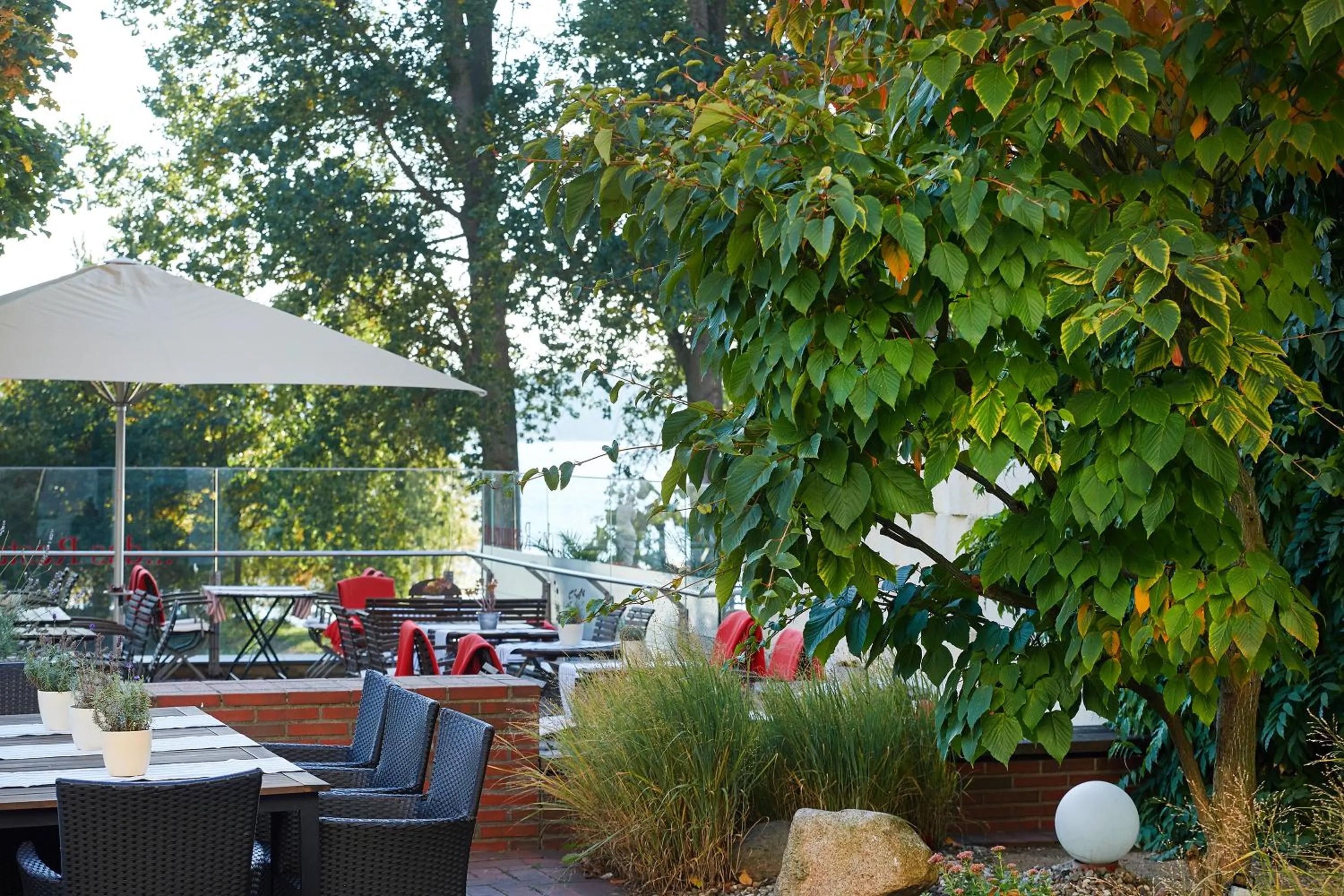 Lake view in Hotel Kleines Meer