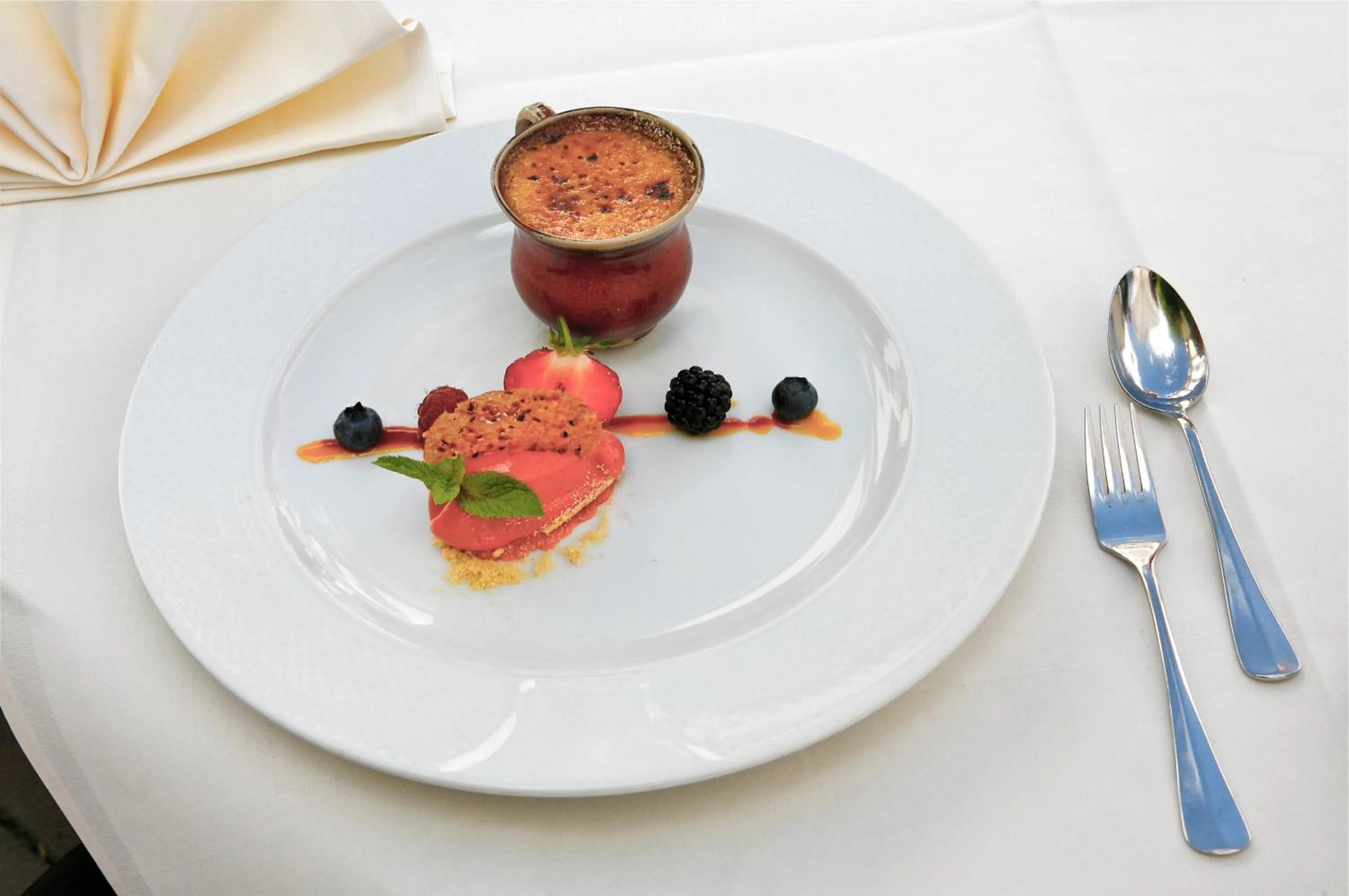 Food close-up in Hotel Kleines Meer