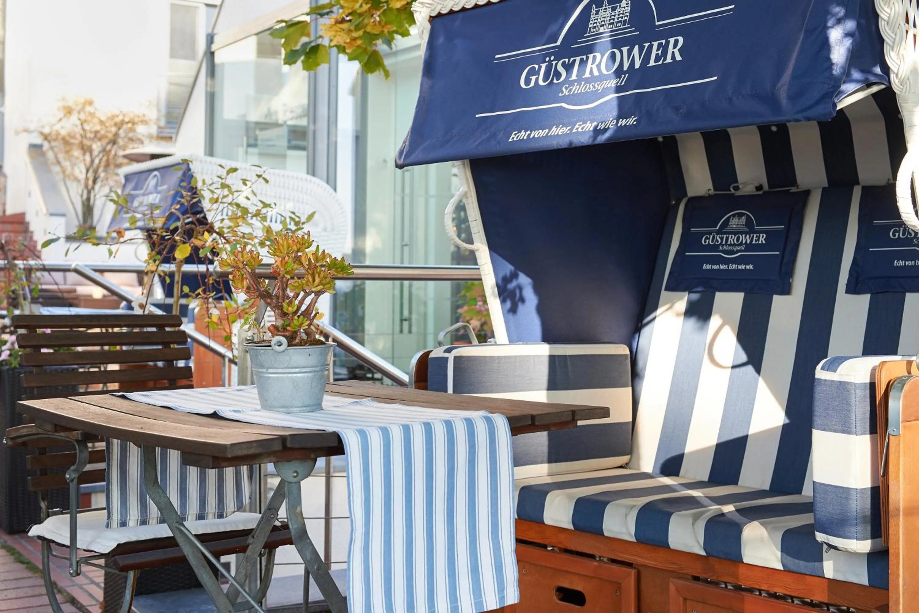 Decorative detail in Hotel Kleines Meer