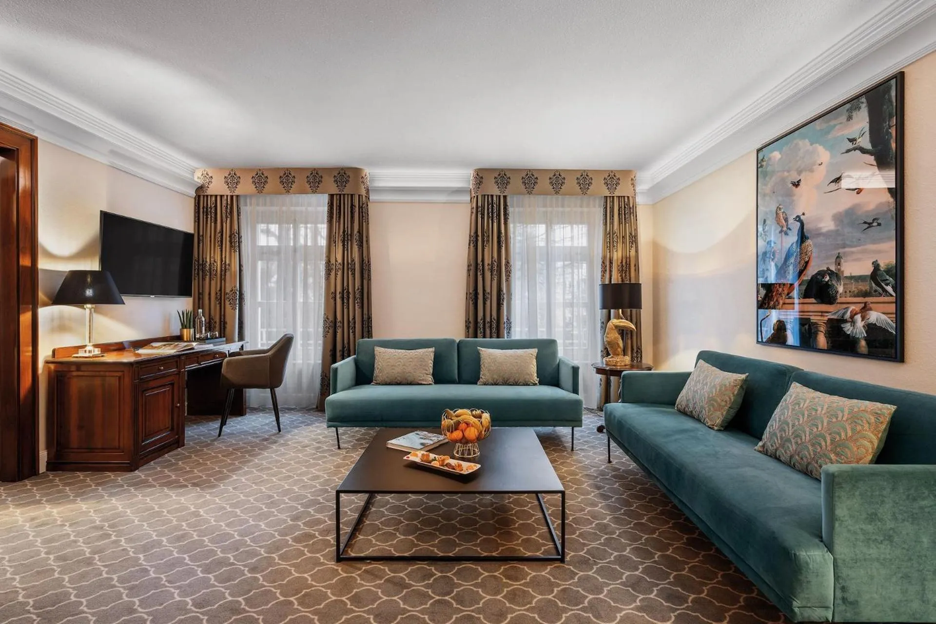 Living room in Parkhotel Engelsburg - 4 Sterne Superior