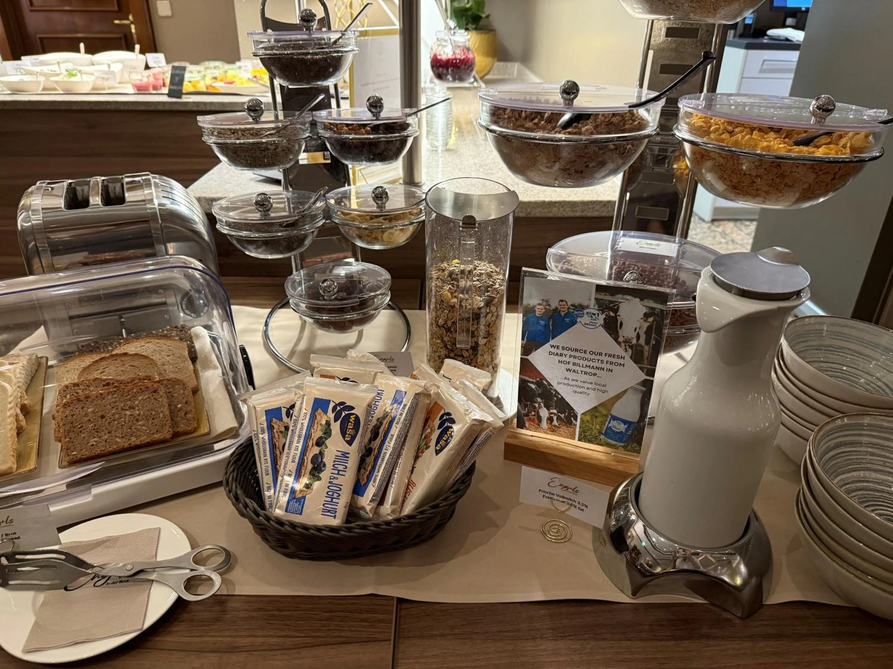 Breakfast in Parkhotel Engelsburg - 4 Sterne Superior