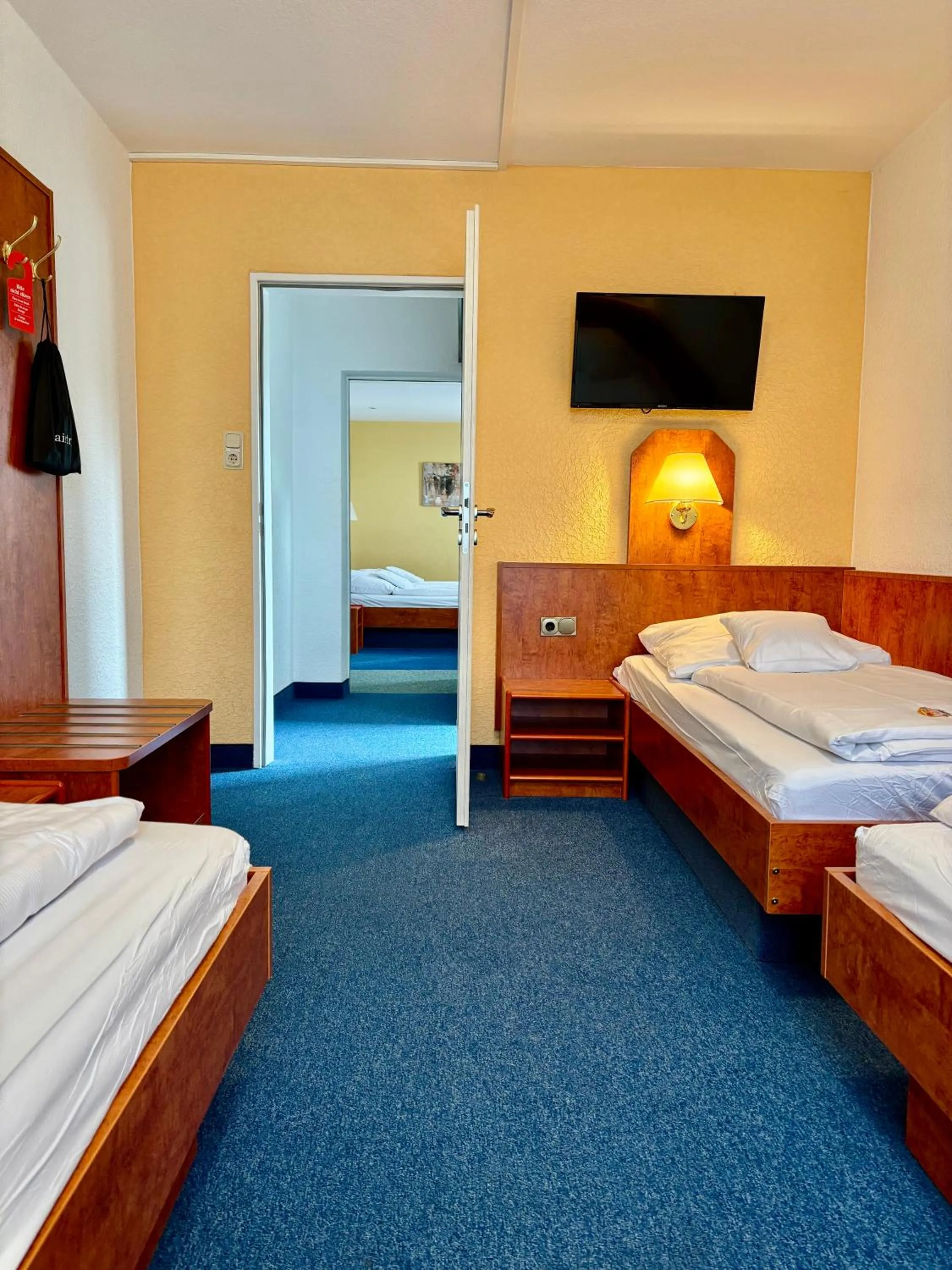 Bed in Pfefferhöhe Hotel & Restaurant