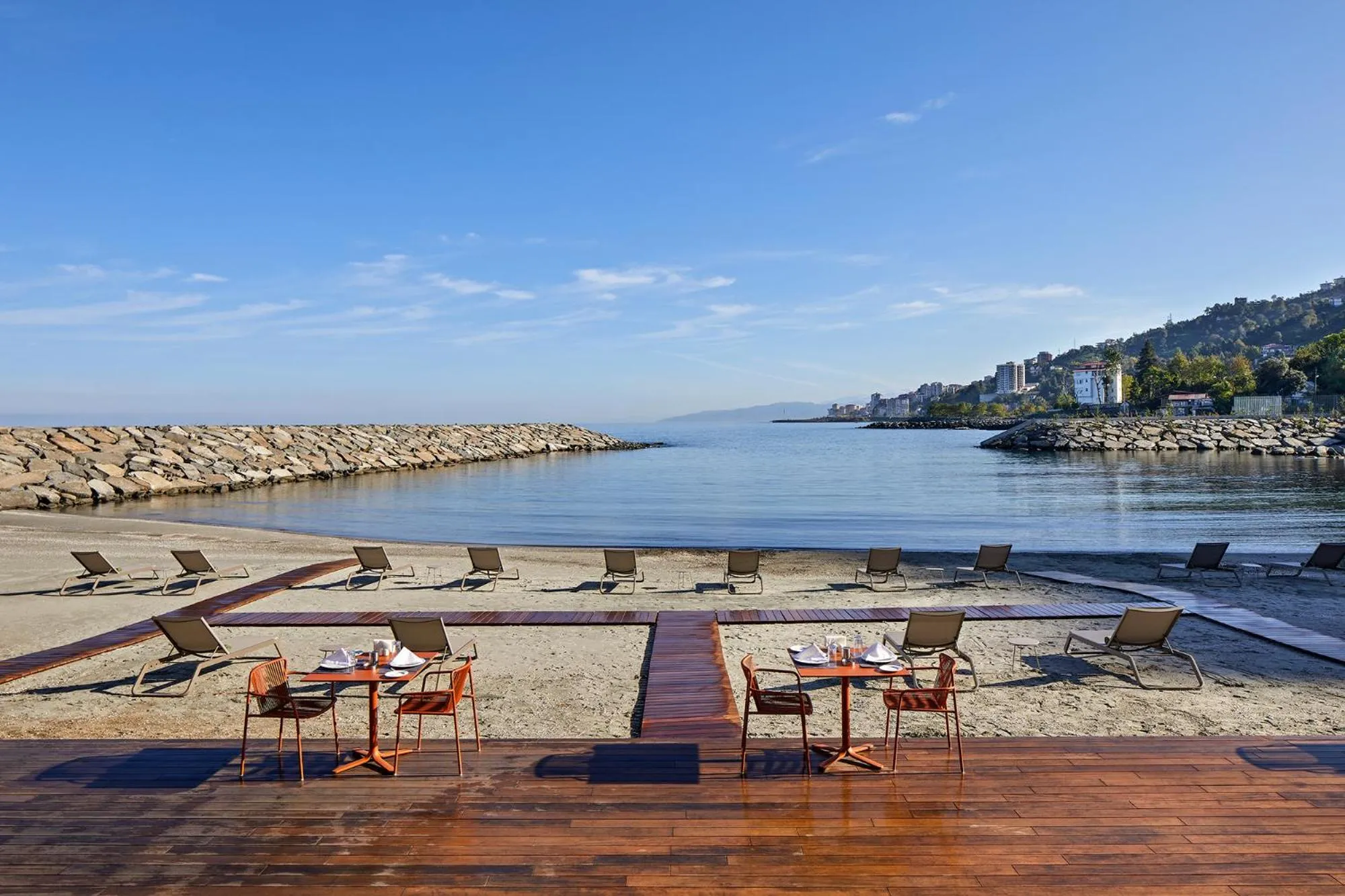 Beach in Ricosta Hotel