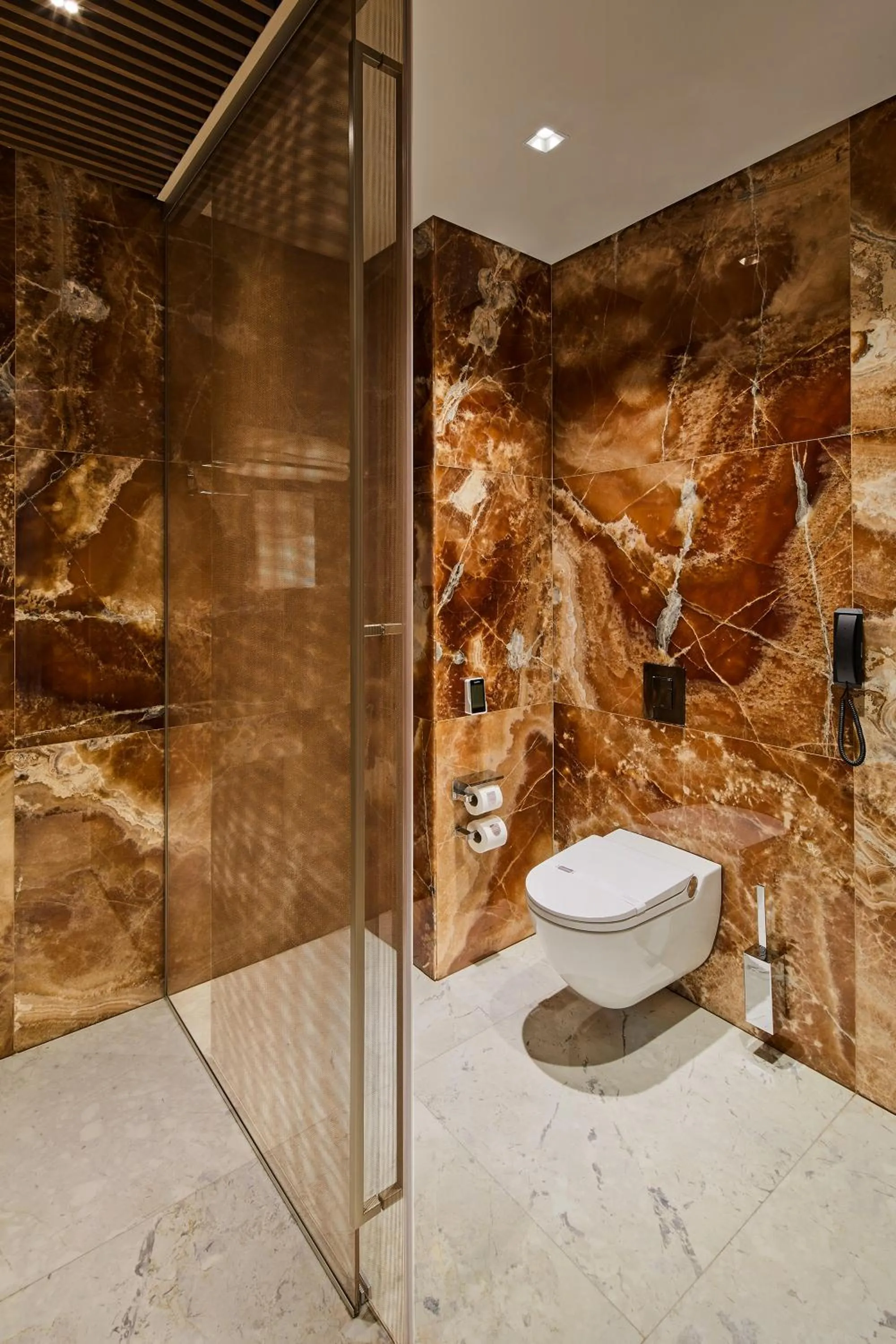 Bathroom in Ricosta Hotel