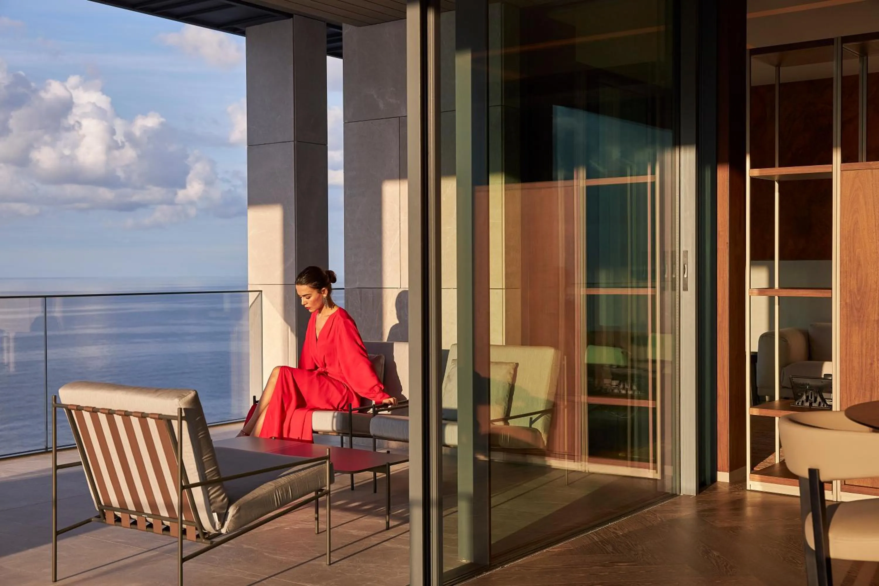 Sea view in Ricosta Hotel