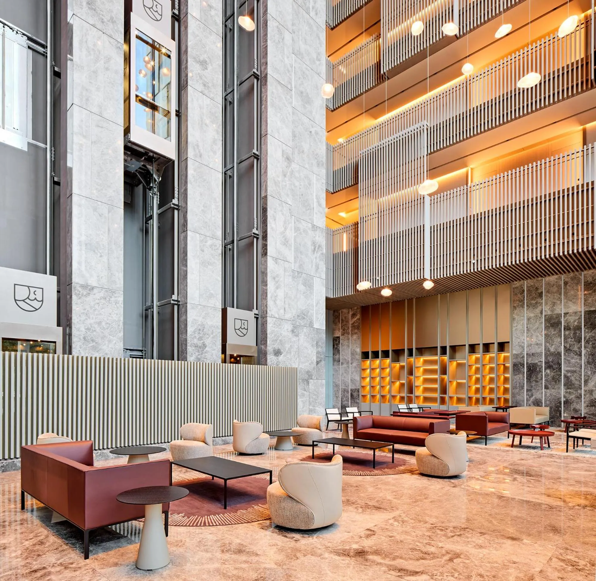 Lobby or reception in Ricosta Hotel