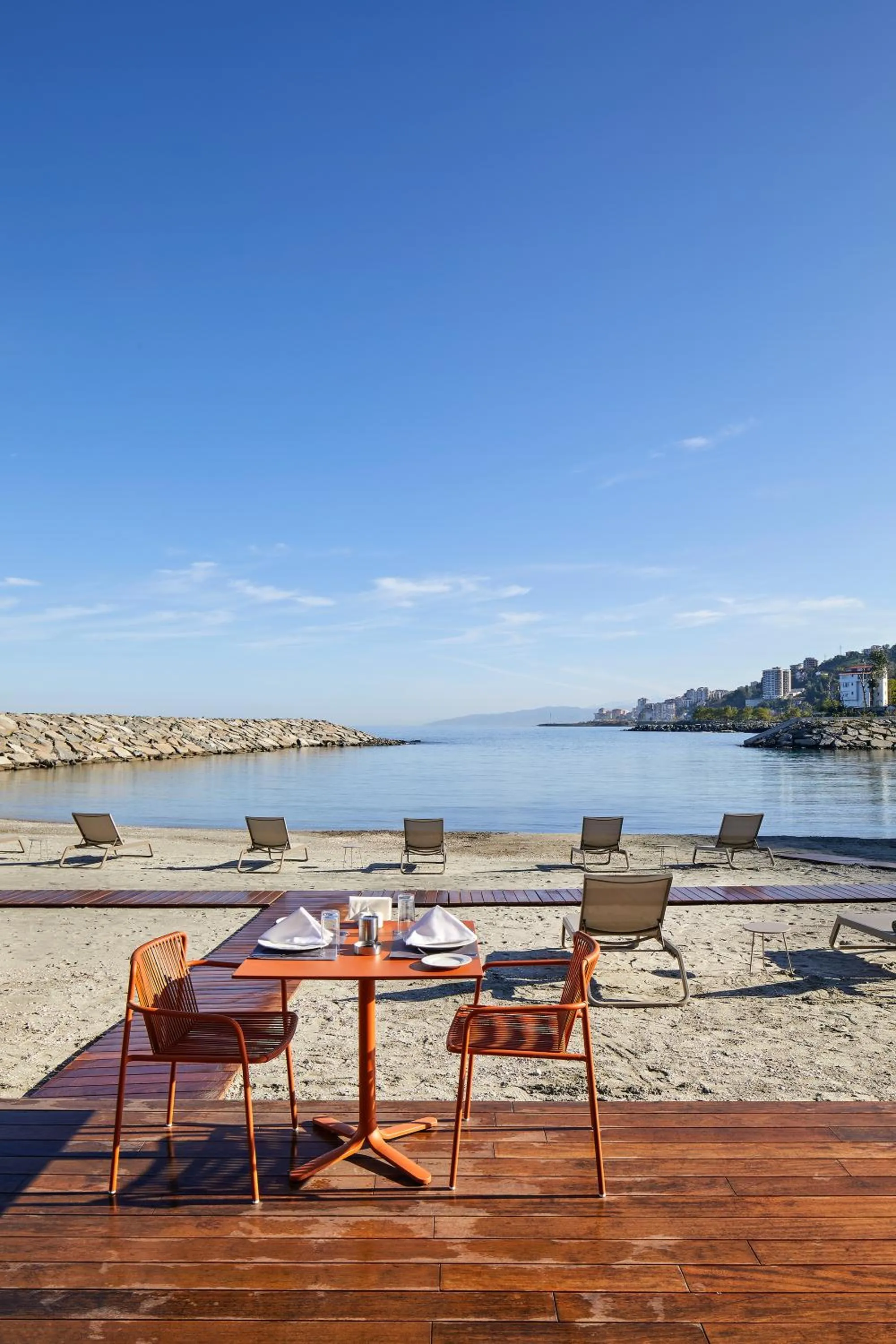 Beach in Ricosta Hotel