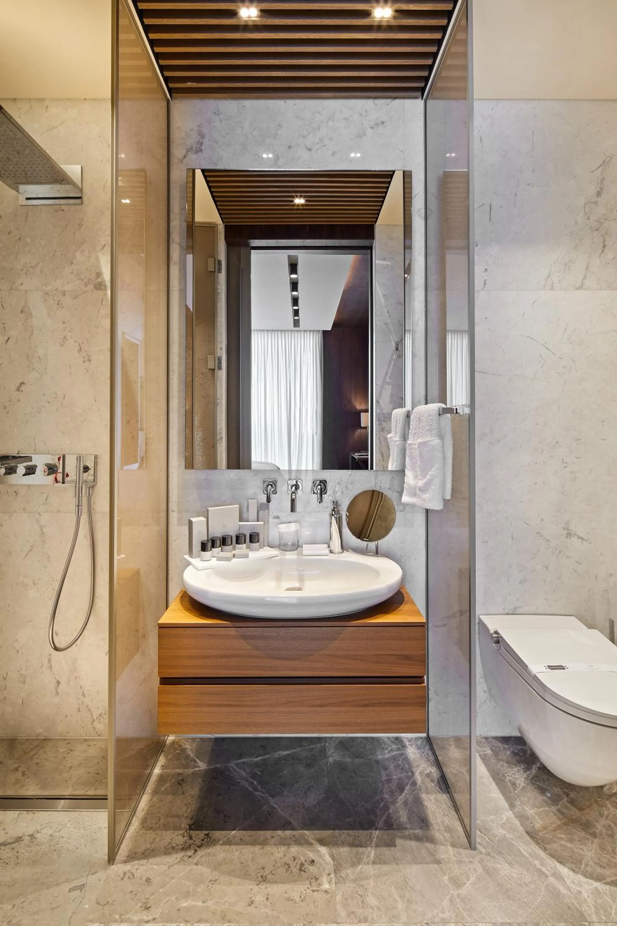 Bathroom in Ricosta Hotel