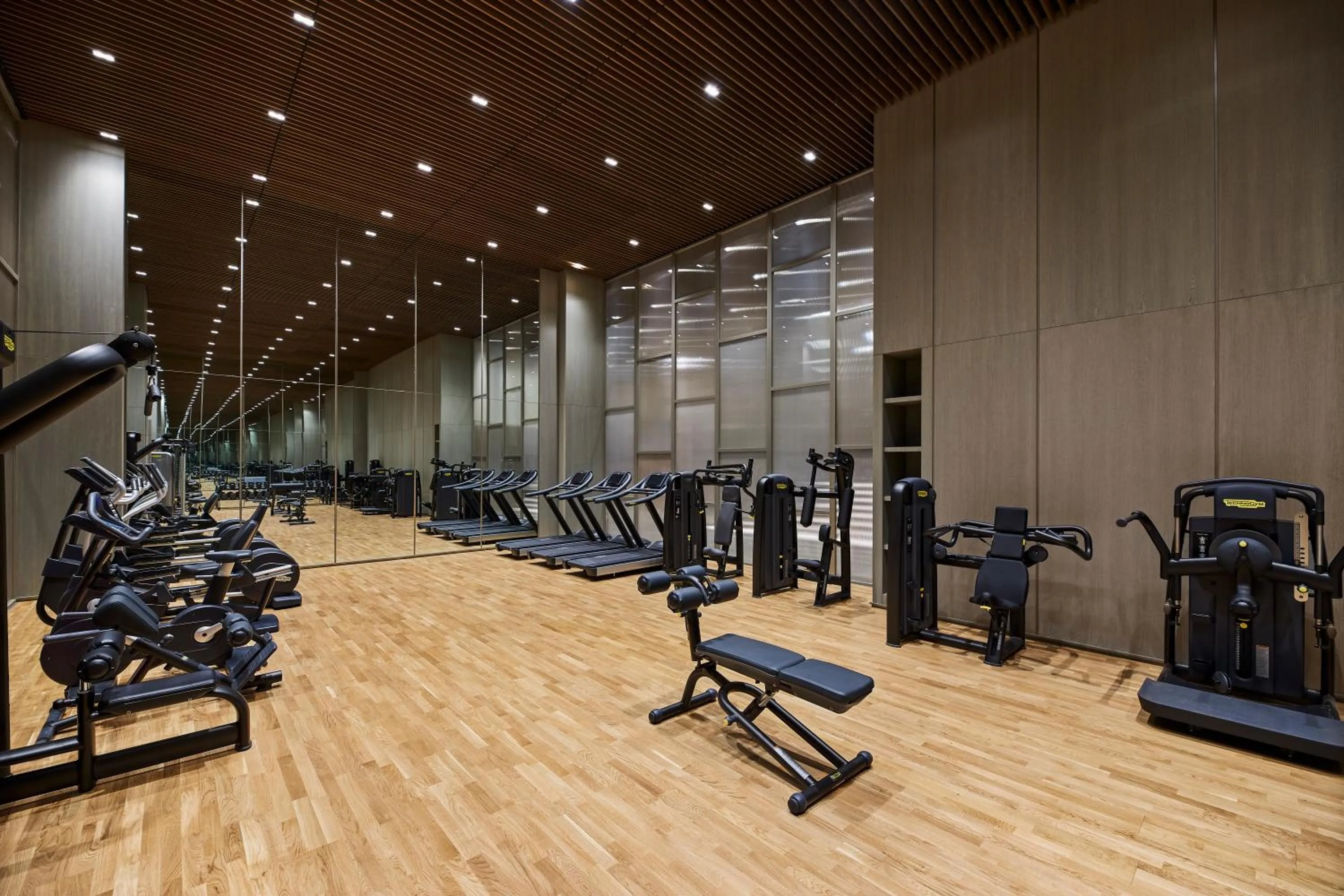 Fitness centre/facilities in Ricosta Hotel