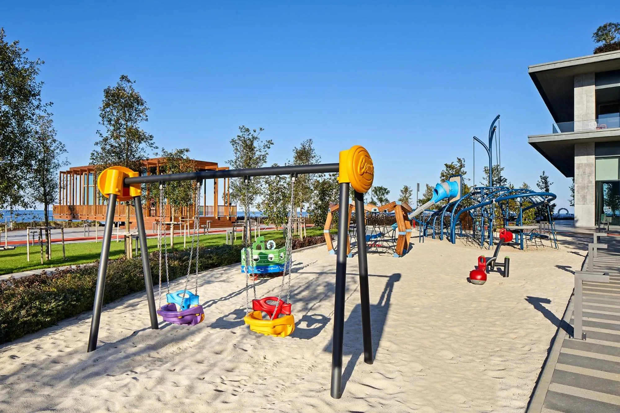 Children play ground in Ricosta Hotel
