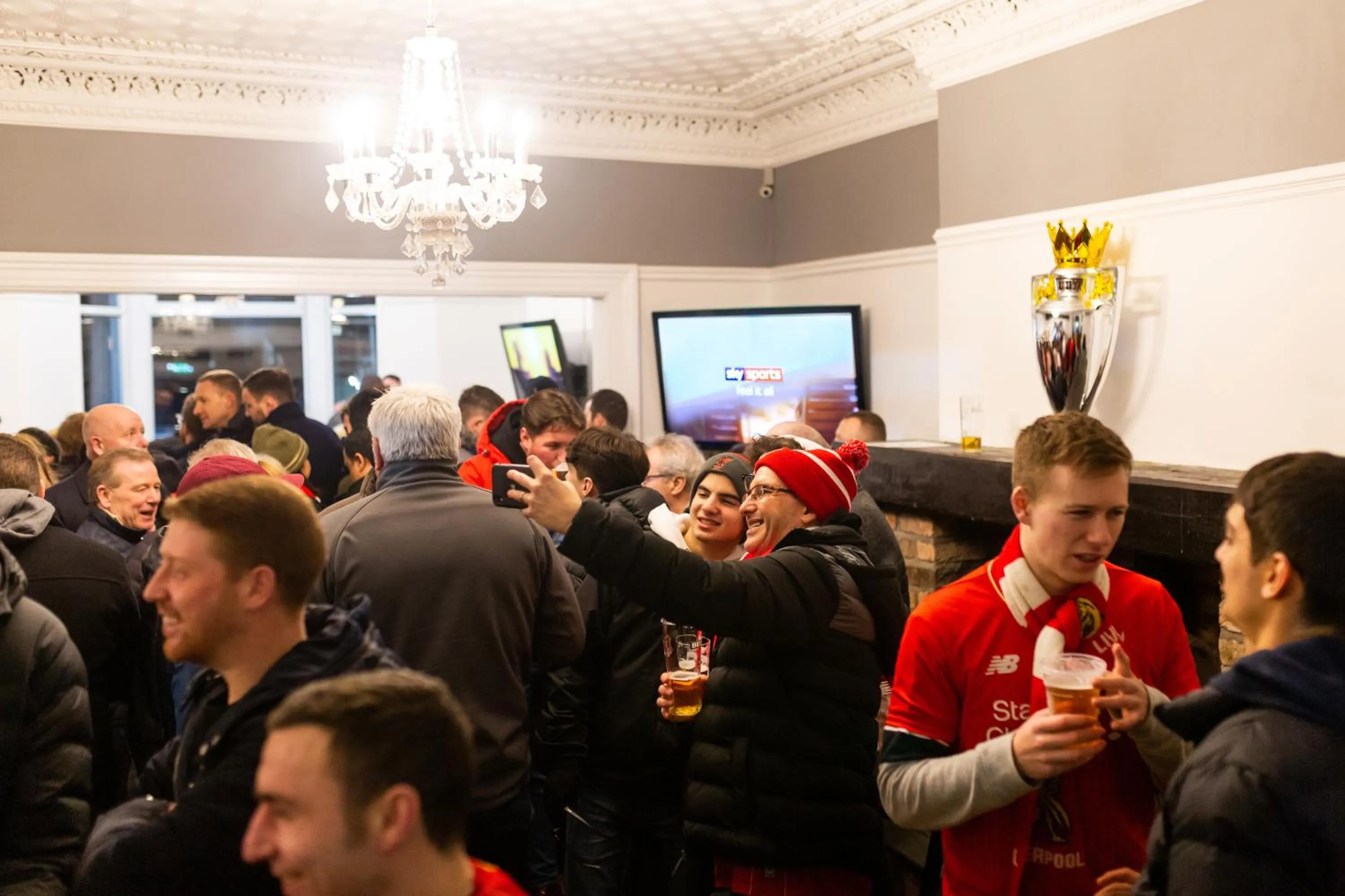 People in Hotel Anfield