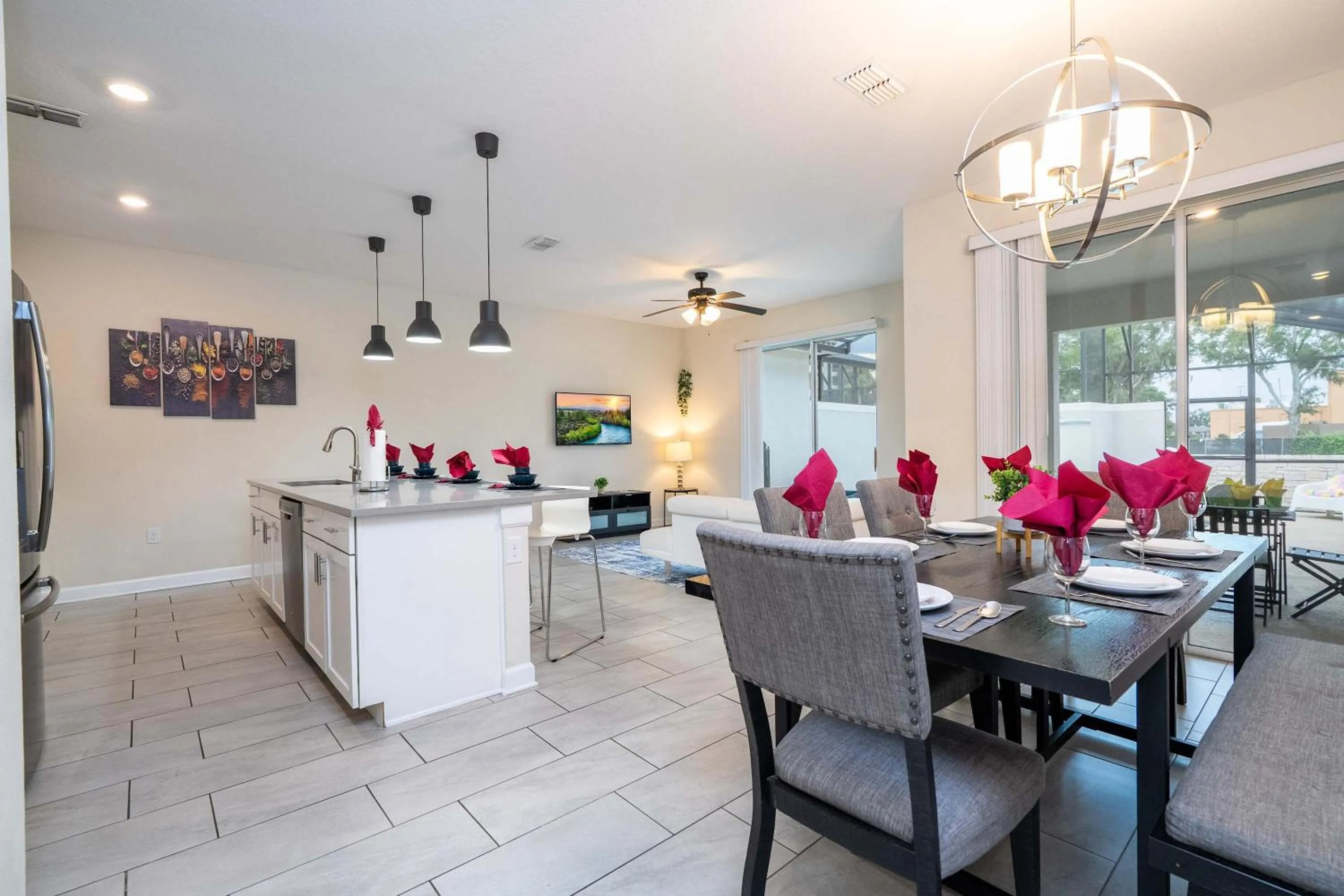 Gorgeous Four Bd w/ Pool close to Disney 5035