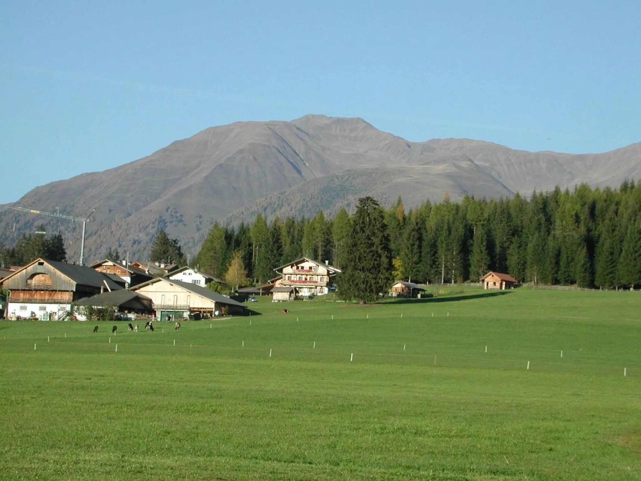 Bird's eye view in Residence Bannwald