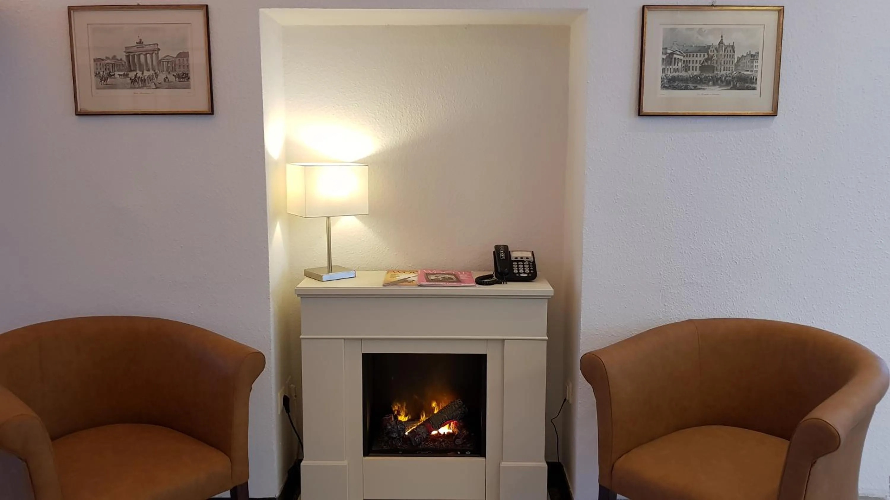 Lobby or reception in Hotel Niederrad