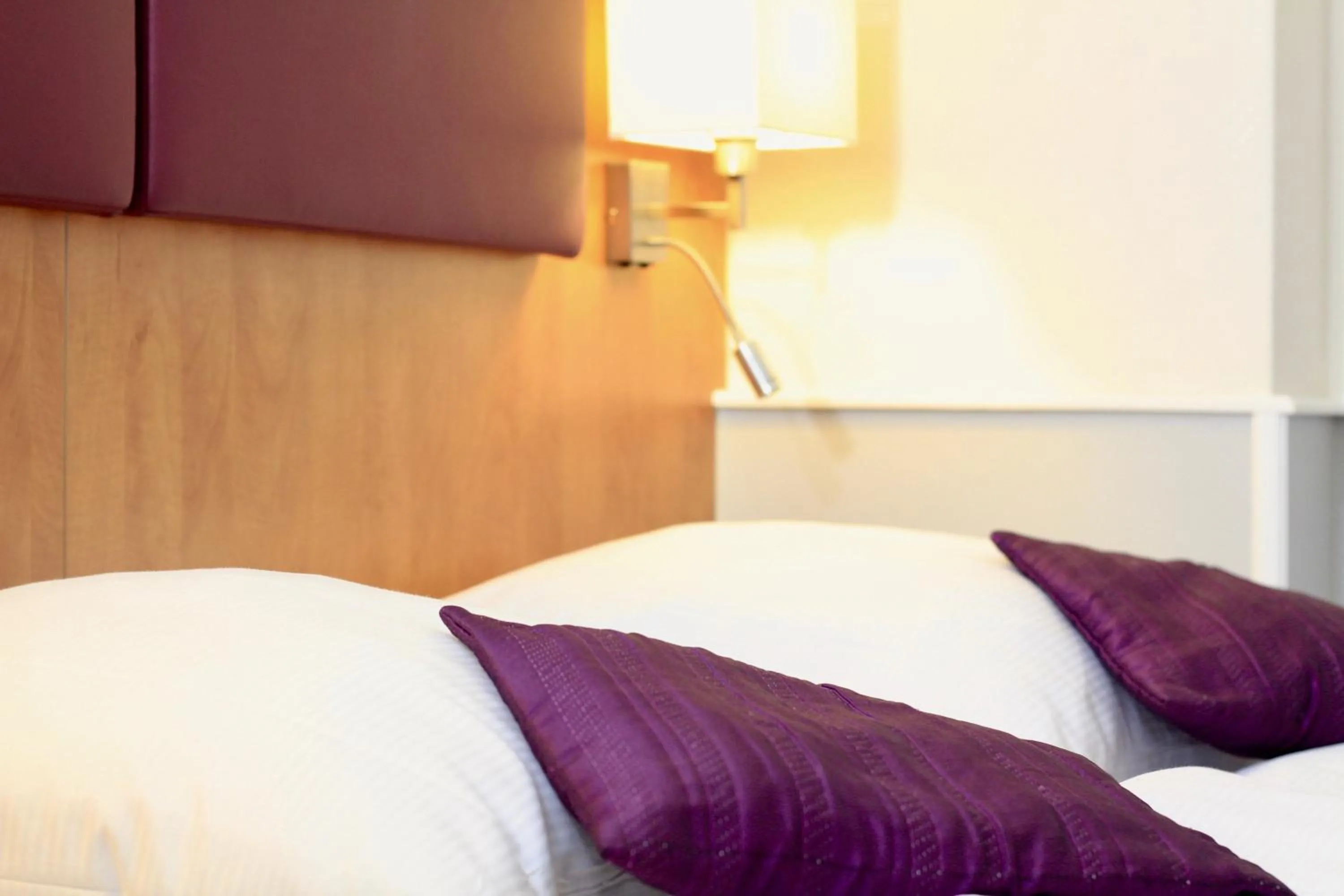 Bed in Hotel Niederrad