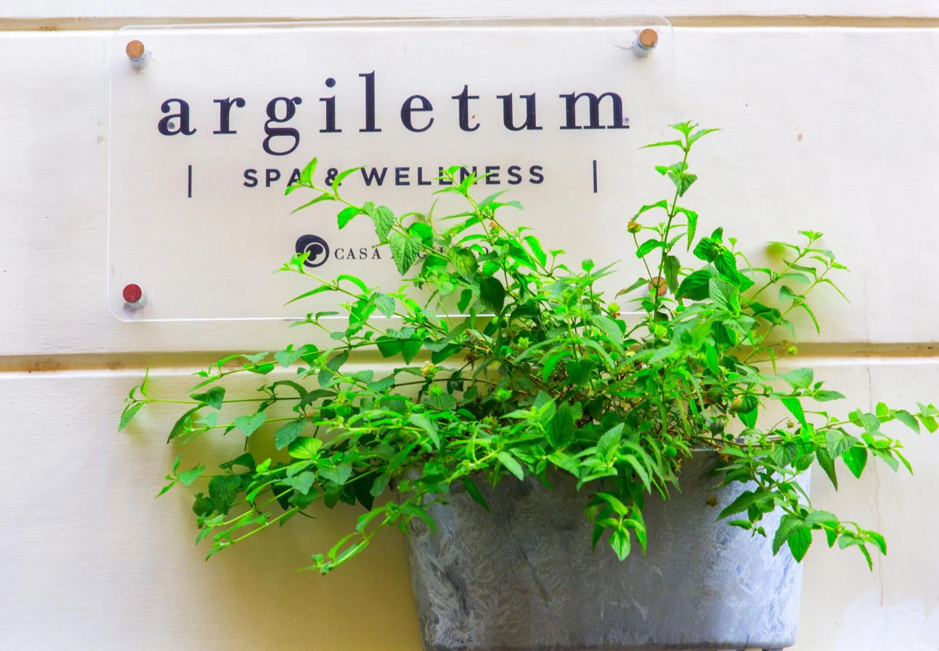 Logo/Certificate/Sign in Residenze Argileto