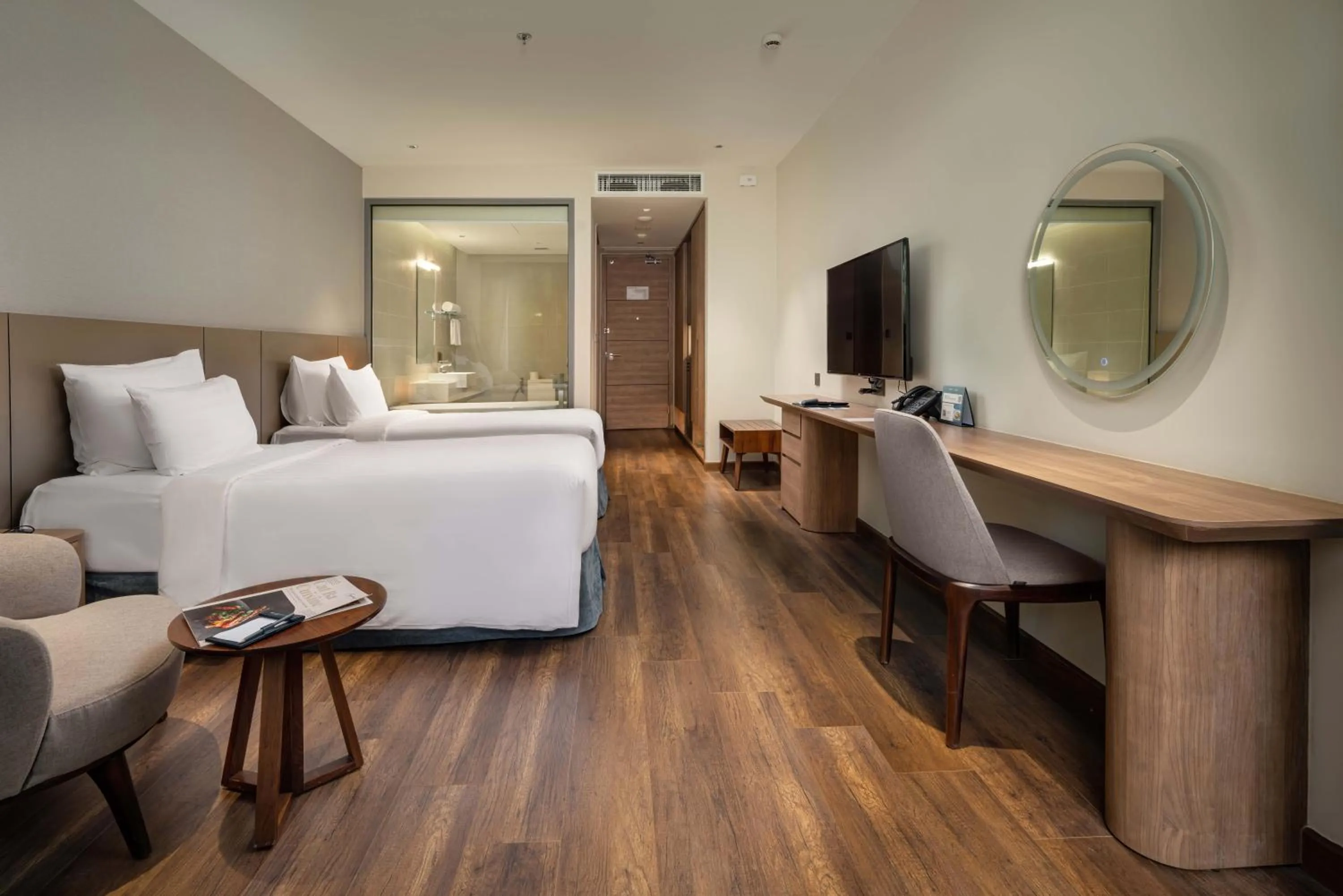 Bathroom, Bed in Flamingo Cát Bà Resort Managed by Flamingo Hotels & Resorts