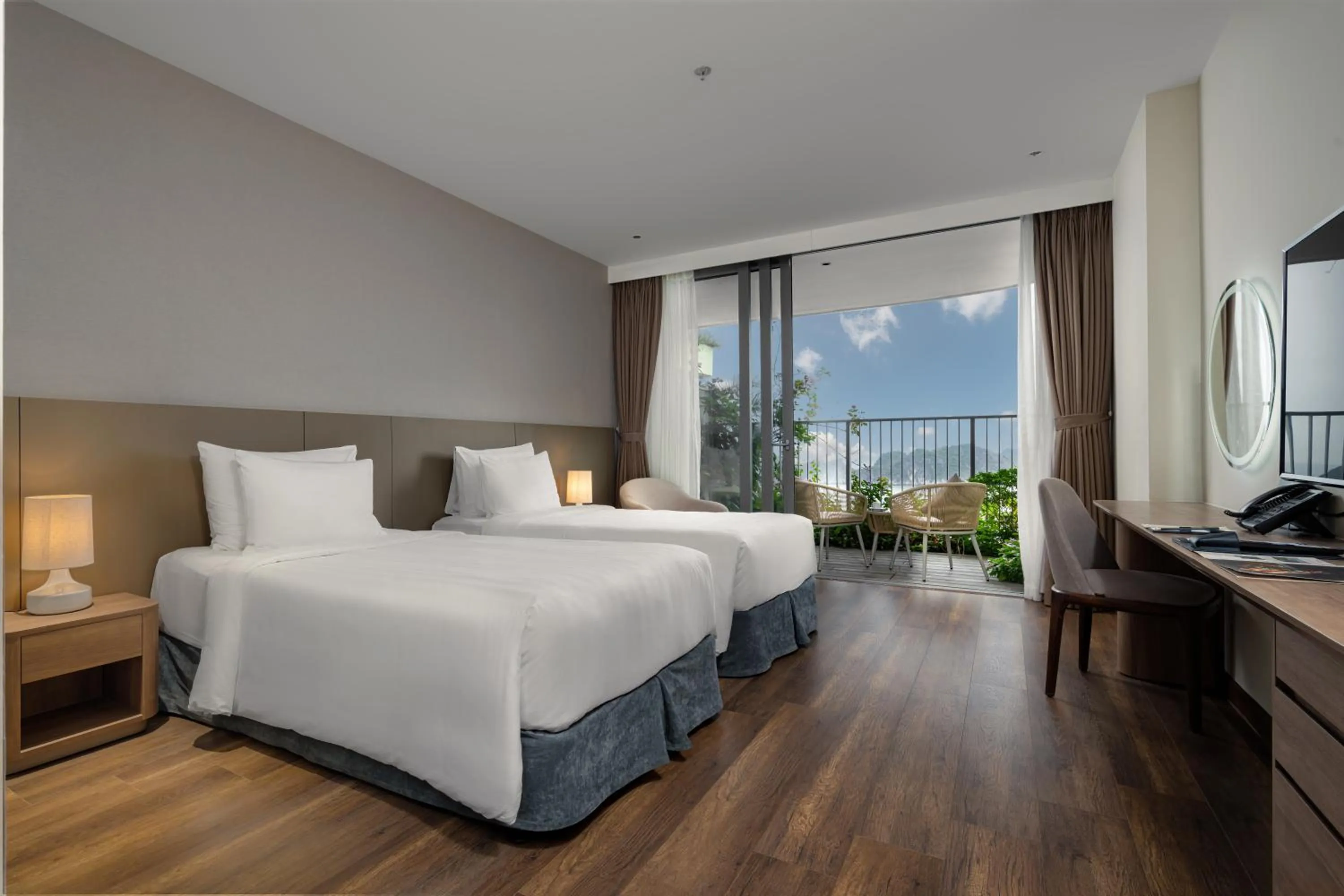 Bed in Flamingo Cát Bà Resort Managed by Flamingo Hotels & Resorts