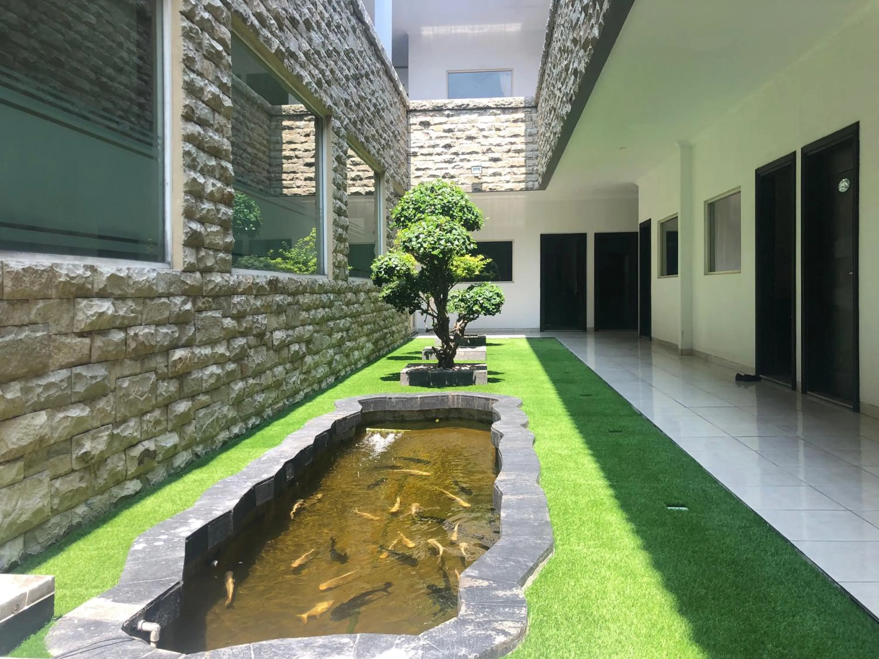 Patio in Hotel Sinar 3