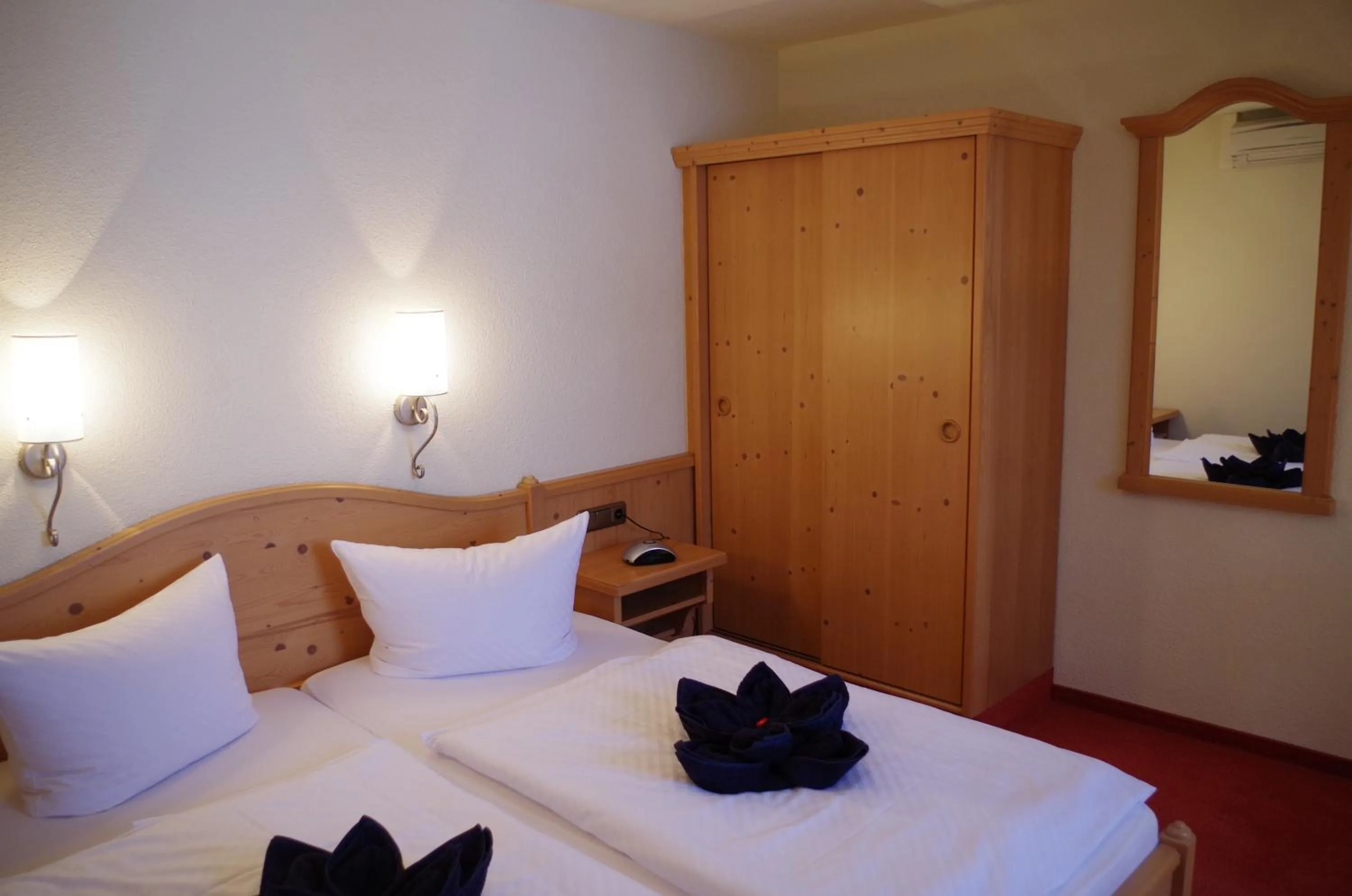 Bed in Hotel Alttolkewitzer Hof