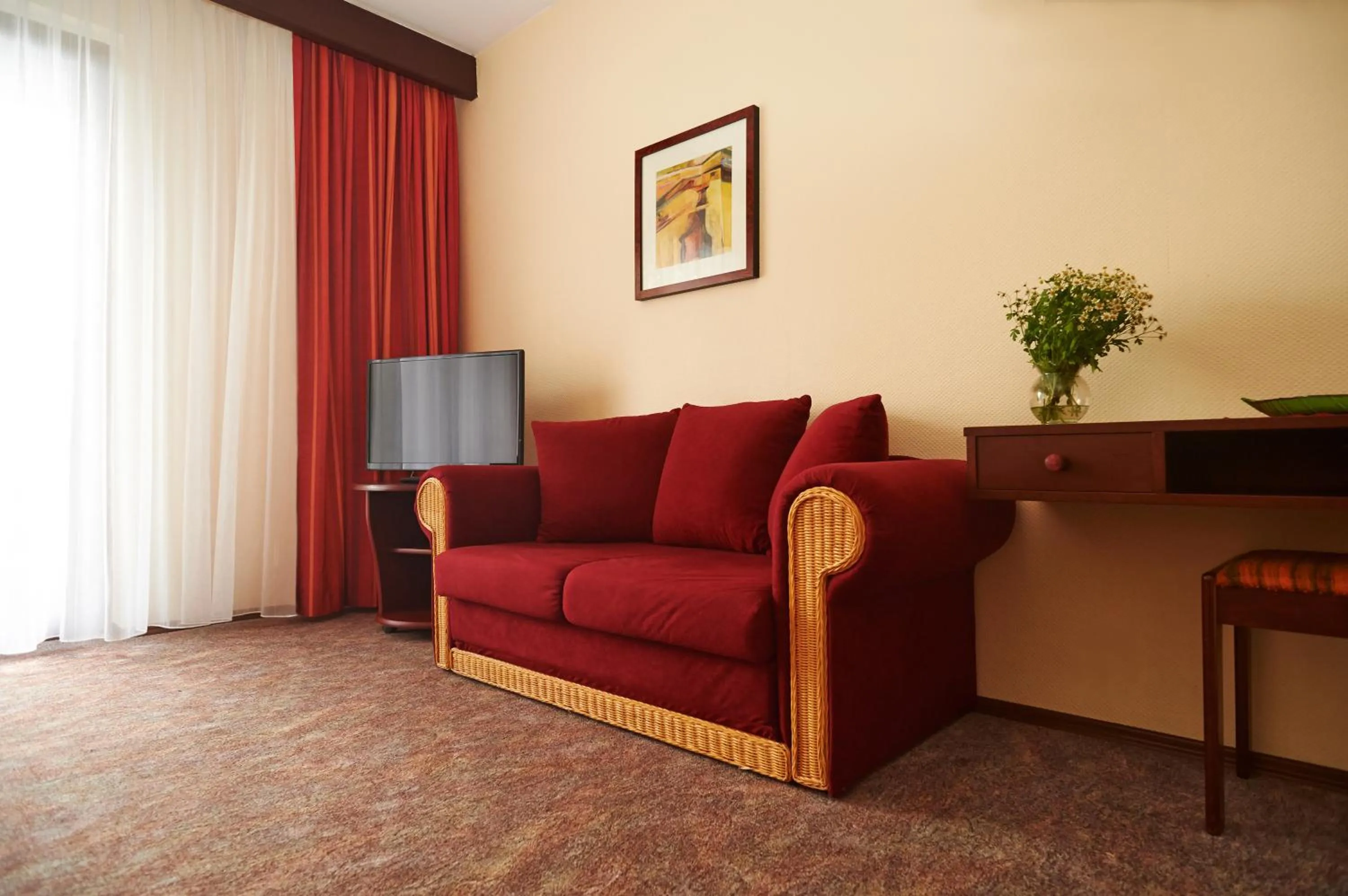 Seating area in Naturkost-Hotel Harz