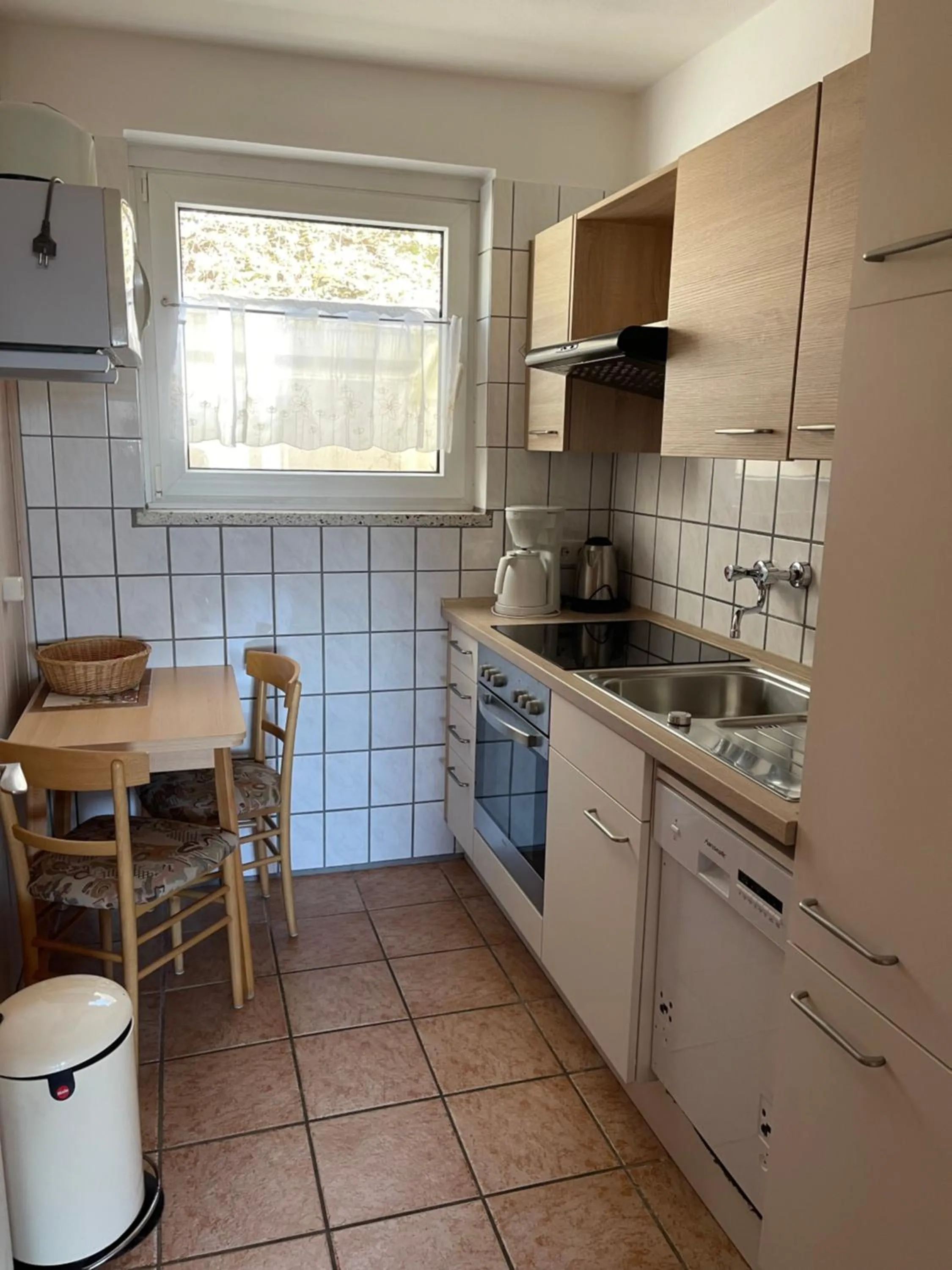 Kitchen or kitchenette in Naturkost-Hotel Harz