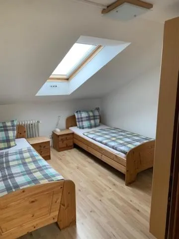 Bedroom, Bed in Naturkost-Hotel Harz