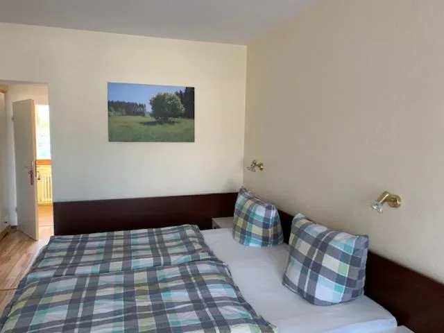 Bedroom, Bed in Naturkost-Hotel Harz