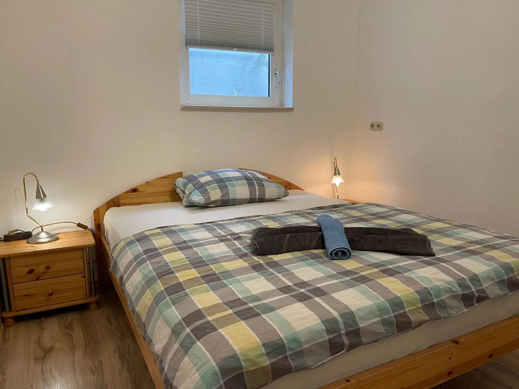 Bed in Naturkost-Hotel Harz