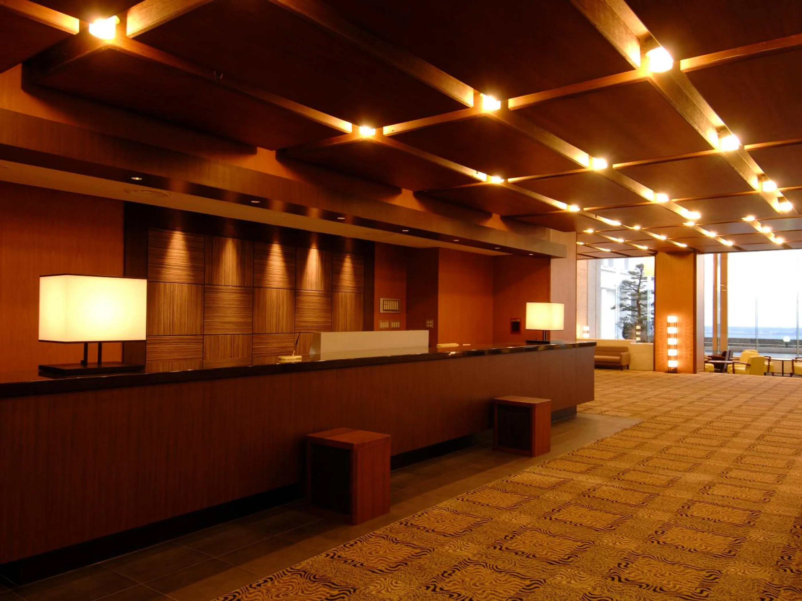 Lobby or reception in Gamagori Onsenkyo Mikawa Bay Hills Hotel